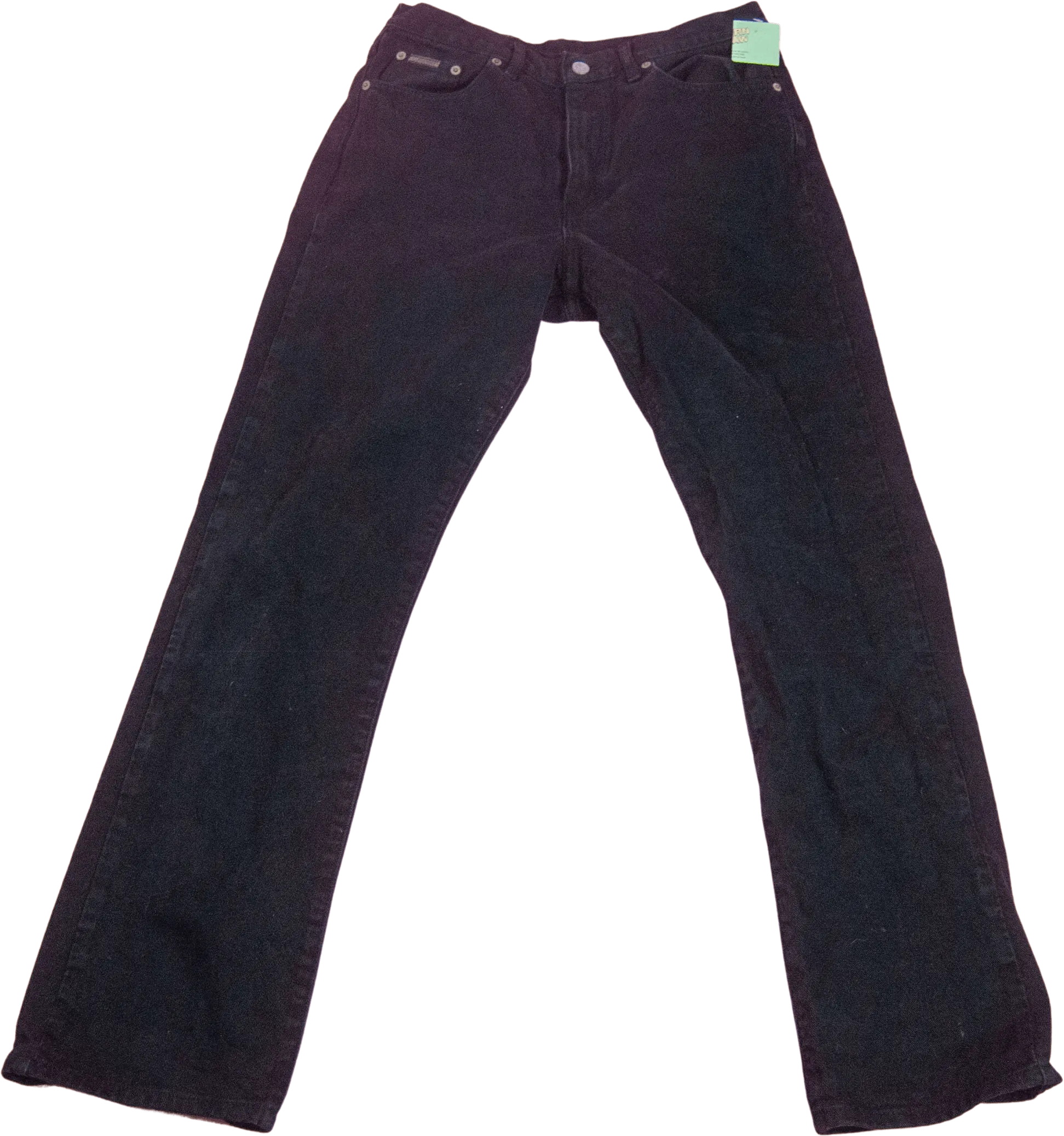 00's Black Bootcut Jeans by Calvin Klein