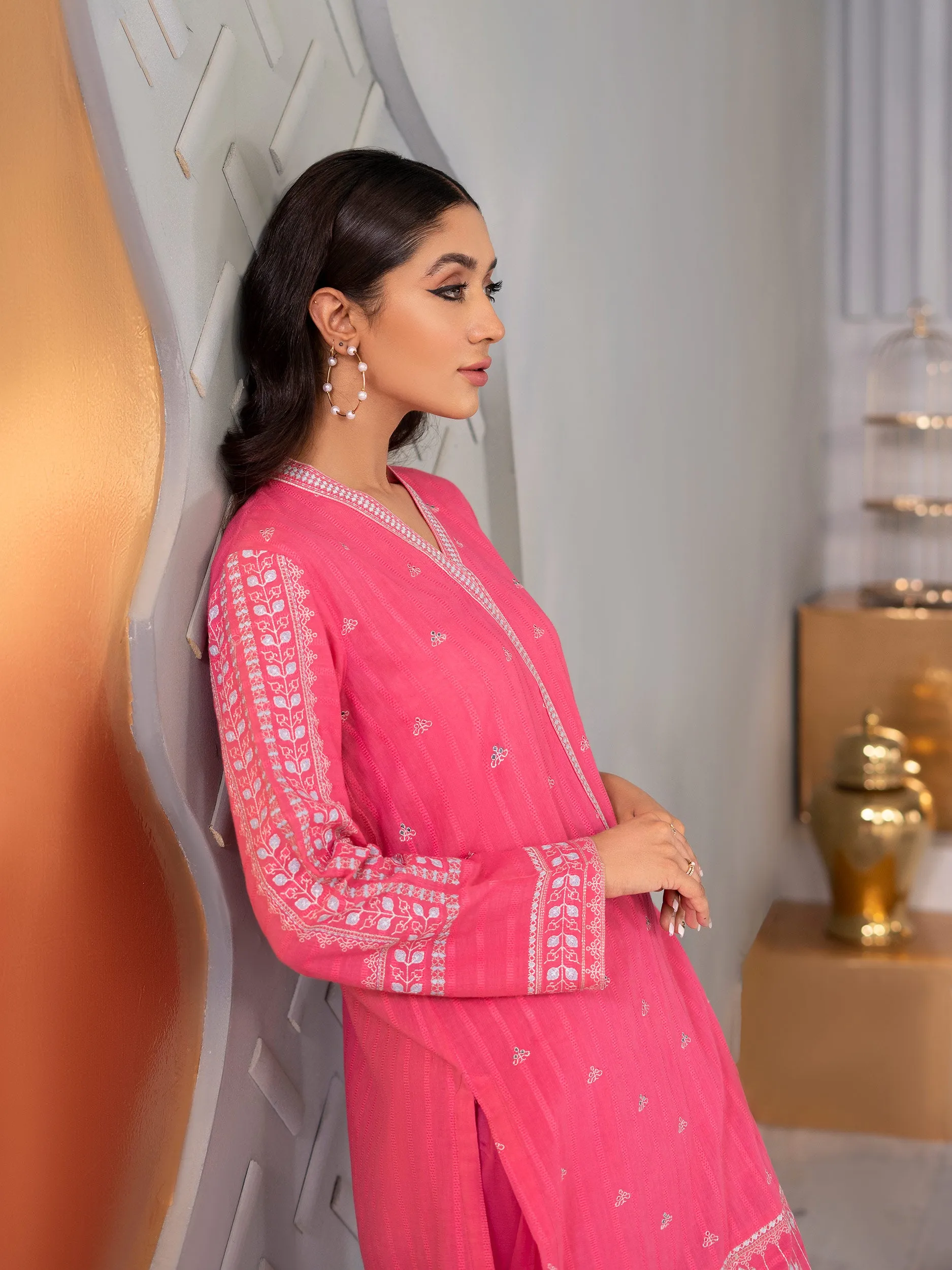 2 Piece Embroidered Lawn Suit