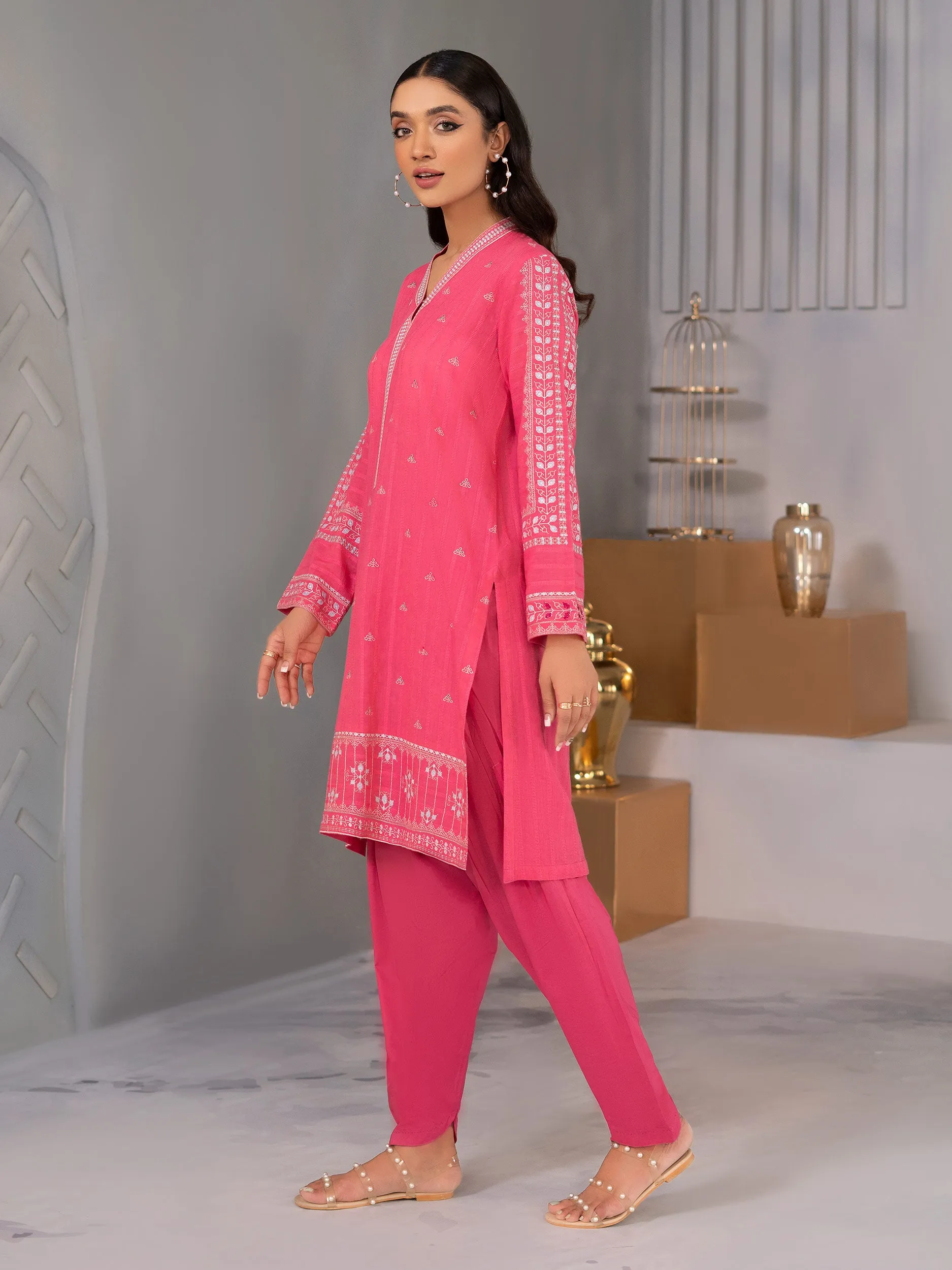 2 Piece Embroidered Lawn Suit