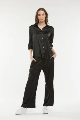 365 Days - Satin Lounge Pant - Black