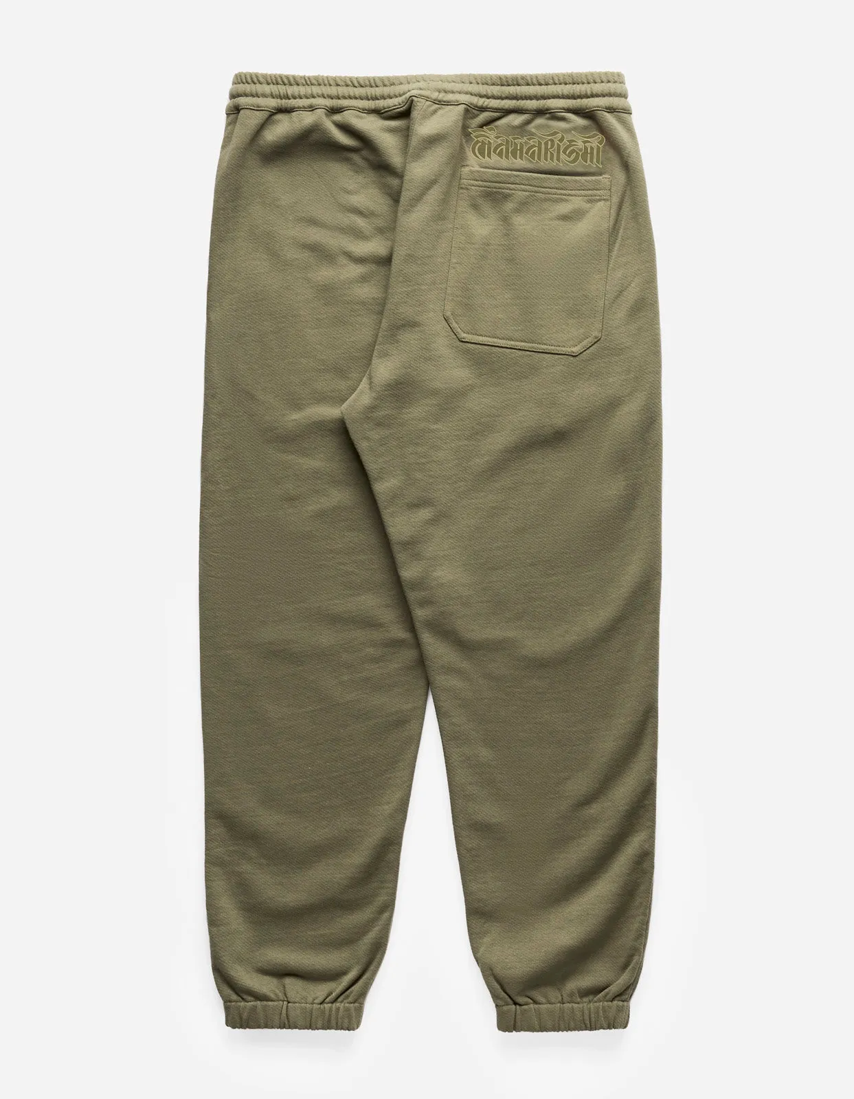 5018 Tibetan Sanskrit Sweatpants Olive OG-107F