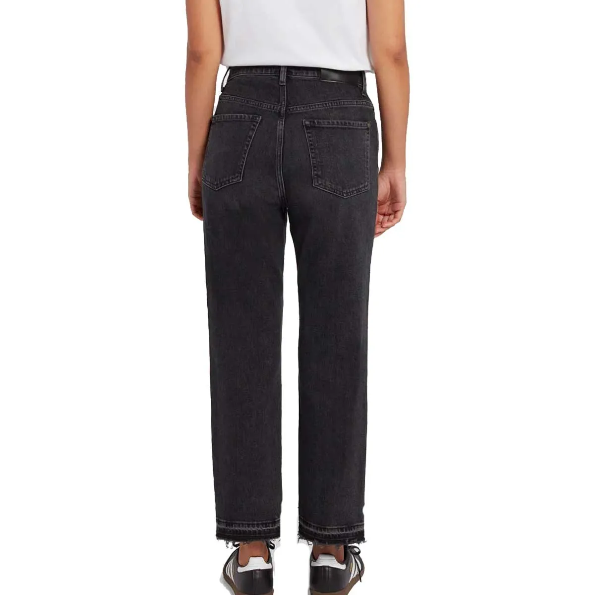 7 For All Mankind Women's Logan Stovepipe Jeans - Licorice