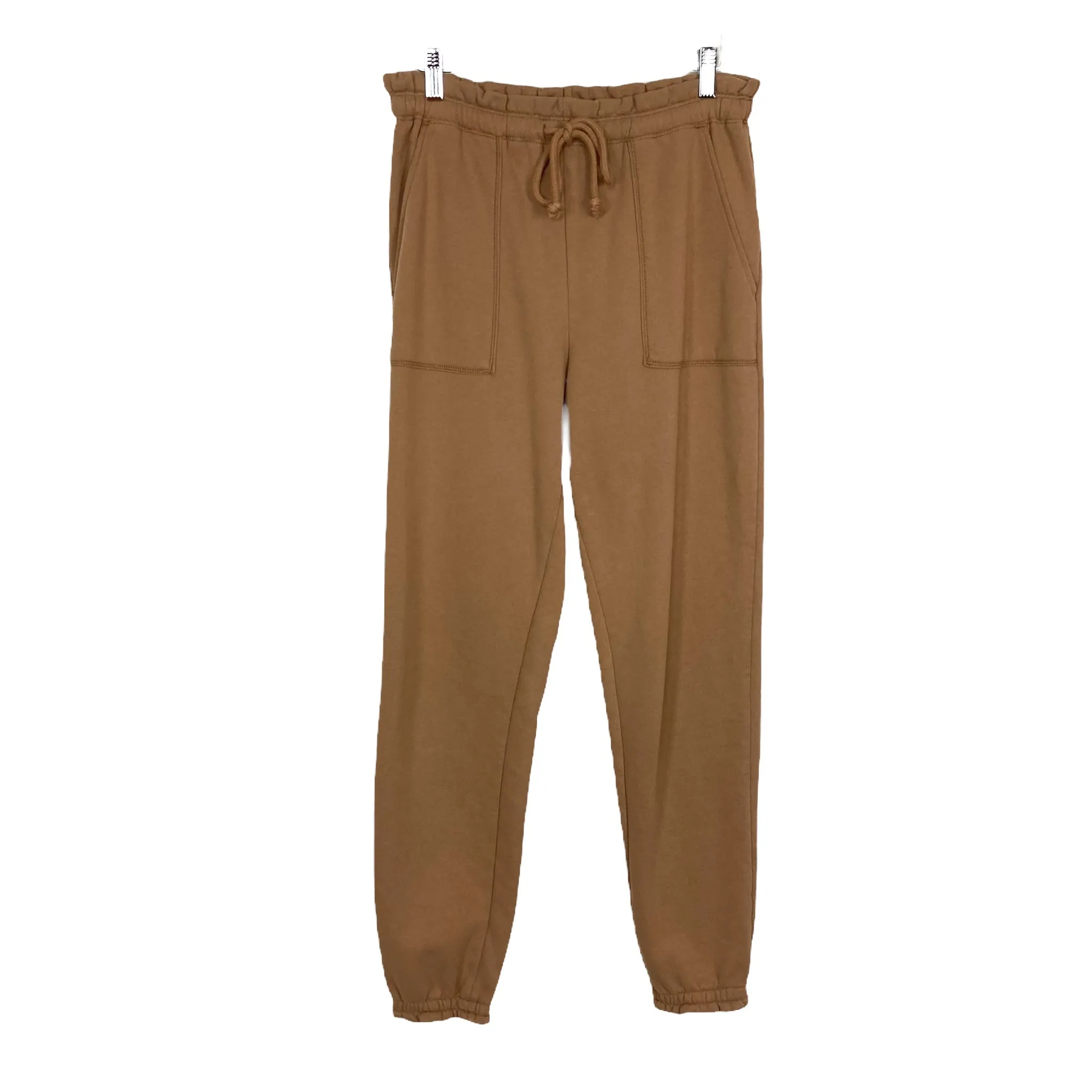 Abercrombie & Fitch Tan with Pockets Sweatpants- Size M