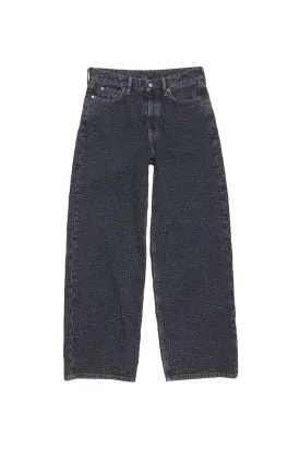 Acne Studios 1981 M FN Monogram Dark Denim 'Blue/Black'