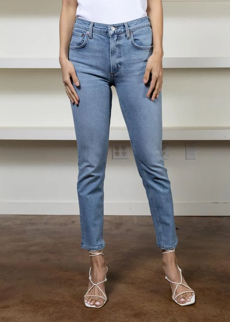 Agolde Willow Mid Rise Slim Crop (Stretch)