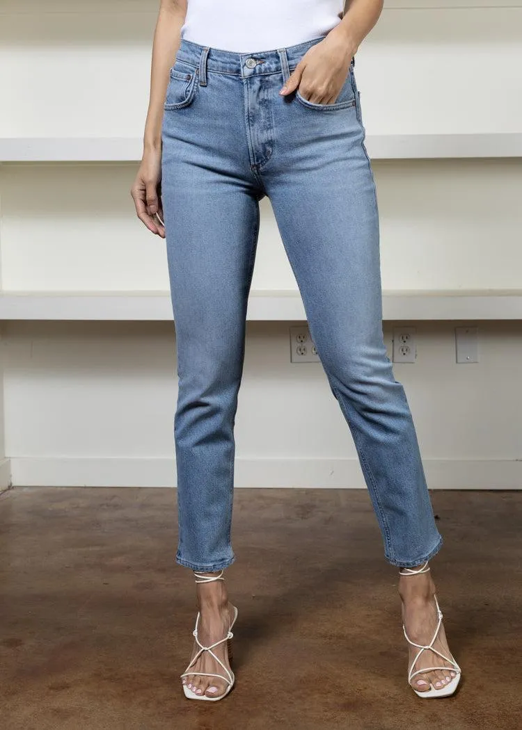 Agolde Willow Mid Rise Slim Crop (Stretch)