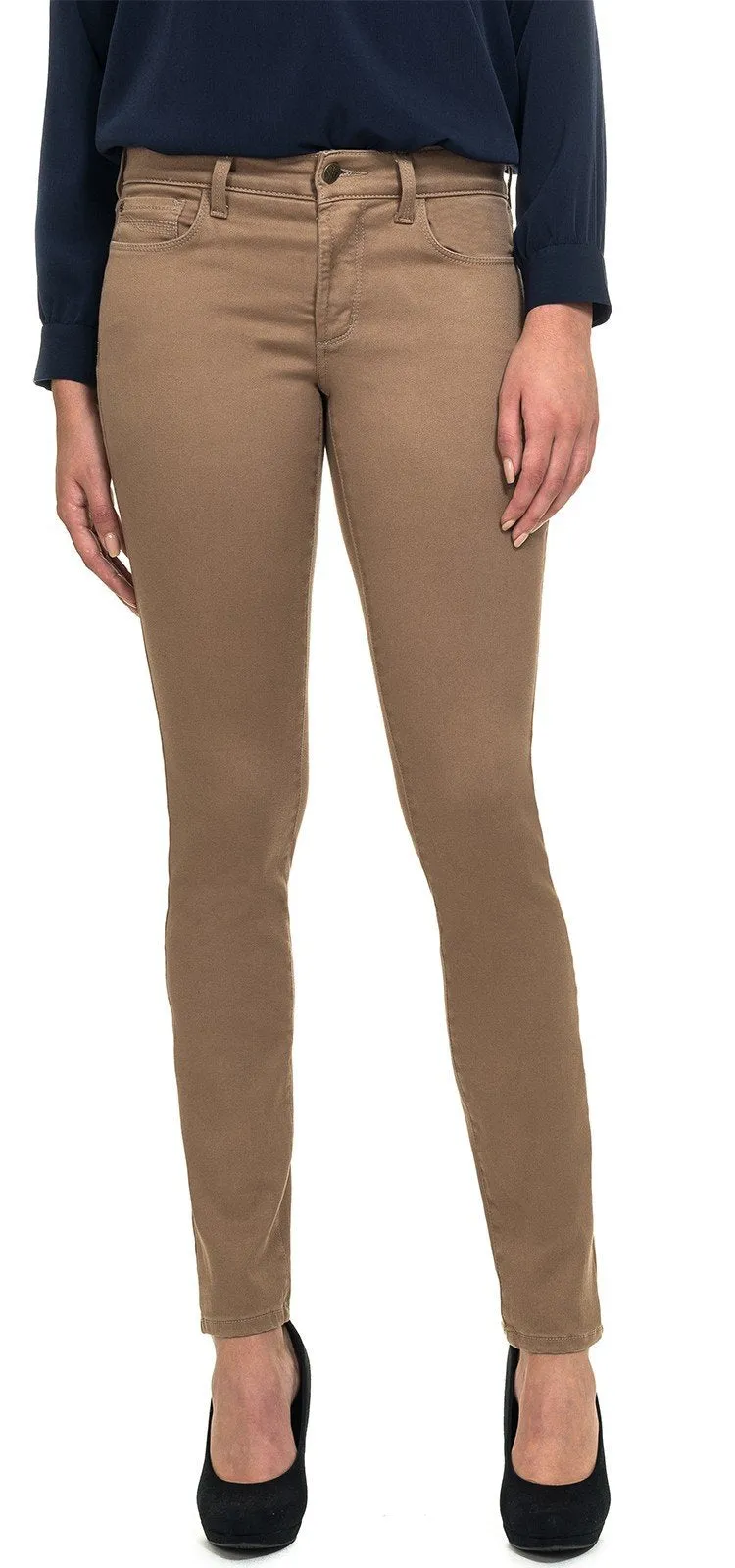 Alina Skinny Jeans Taupe Denim | Cappuccino