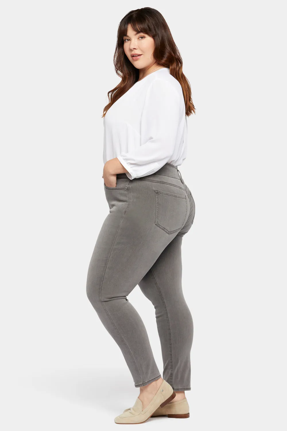 Ami Skinny Jeans In Plus Size - Smokey Mountain