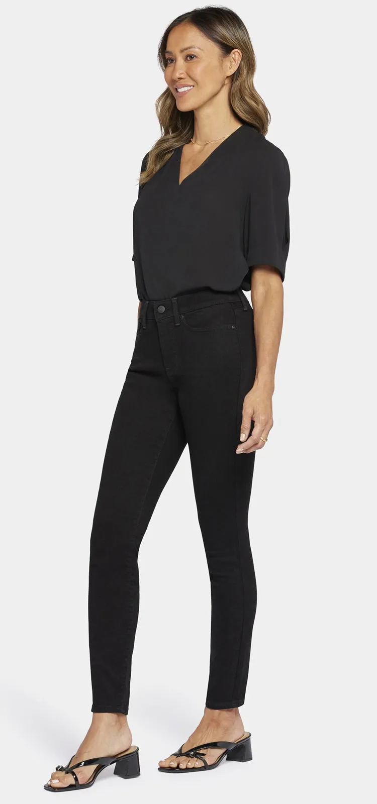 Ami Skinny Jeans Zwart Premium Denim | Black