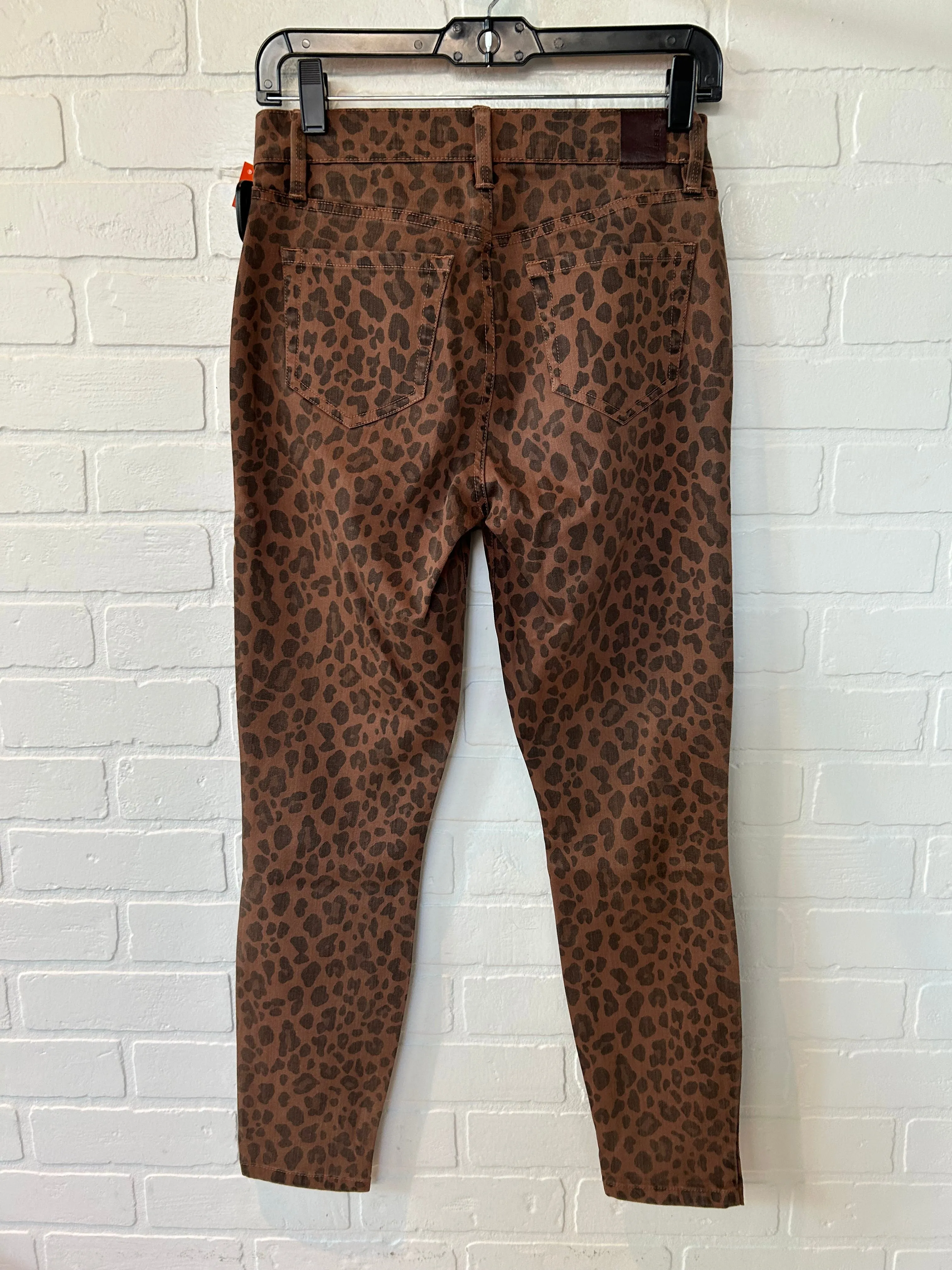 Animal Print Jeans Skinny Level 99, Size 2