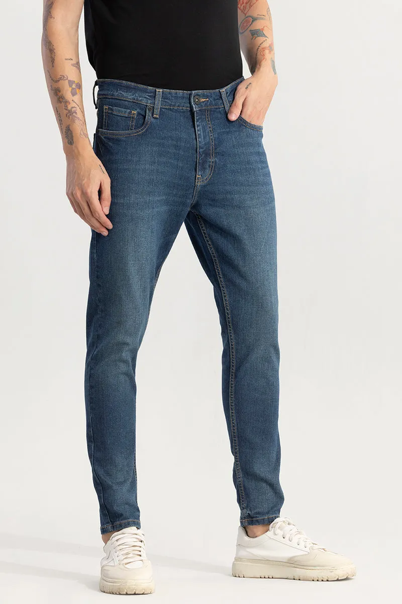 Ankylo Aegean Blue Skinny Fit Jeans