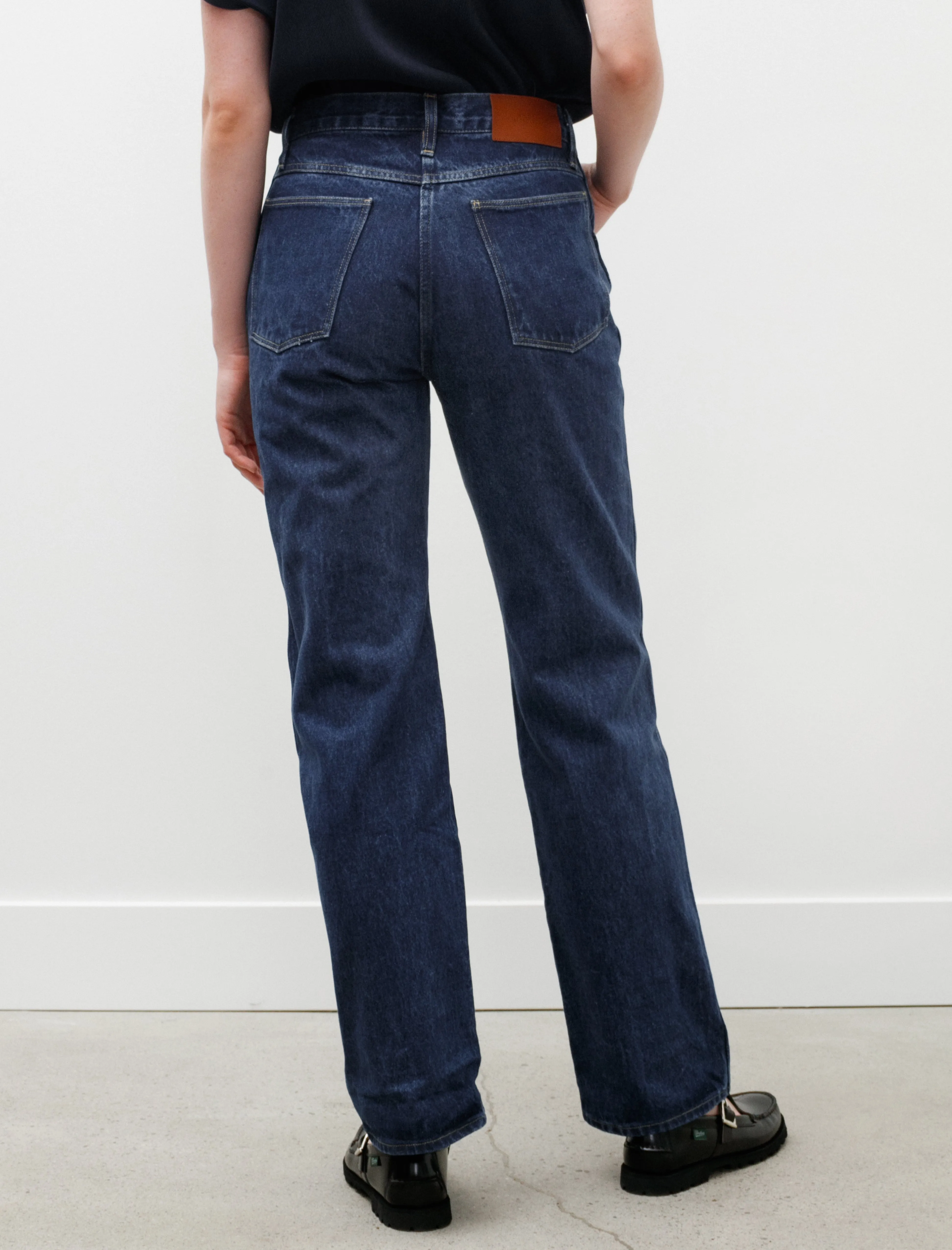 Aral Raised Twill Denim Indigo Wash