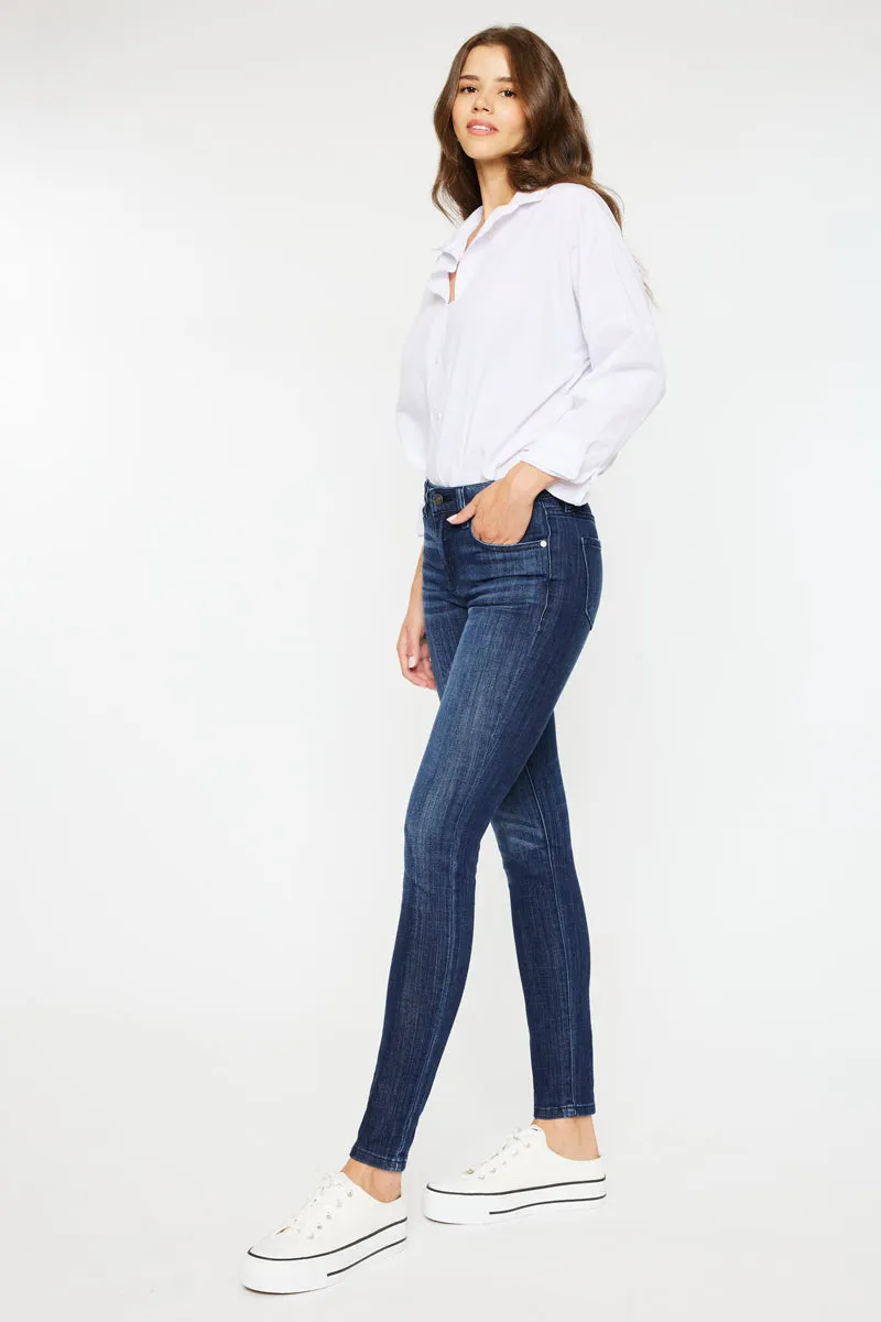 Ashlyn Mid Rise Super Skinny Jeans