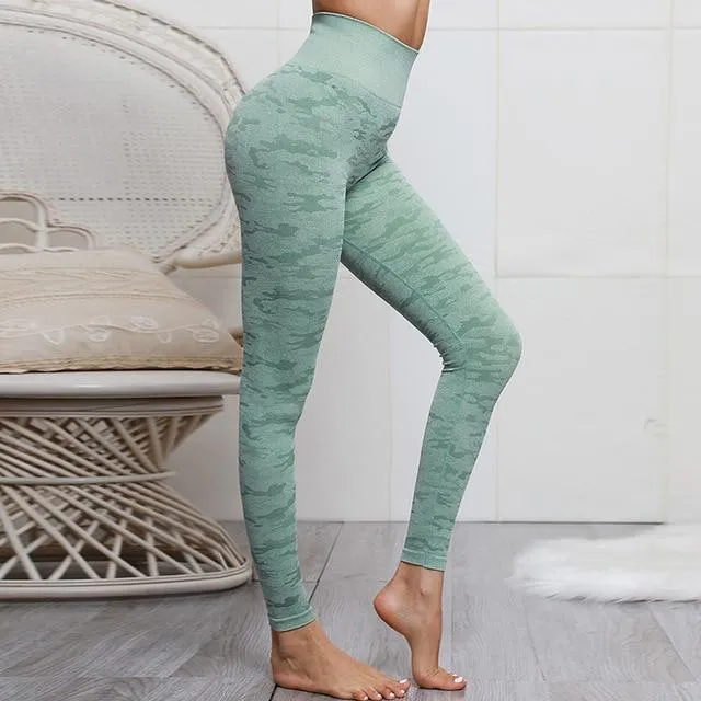 Audrey Camo High Waist Leggings