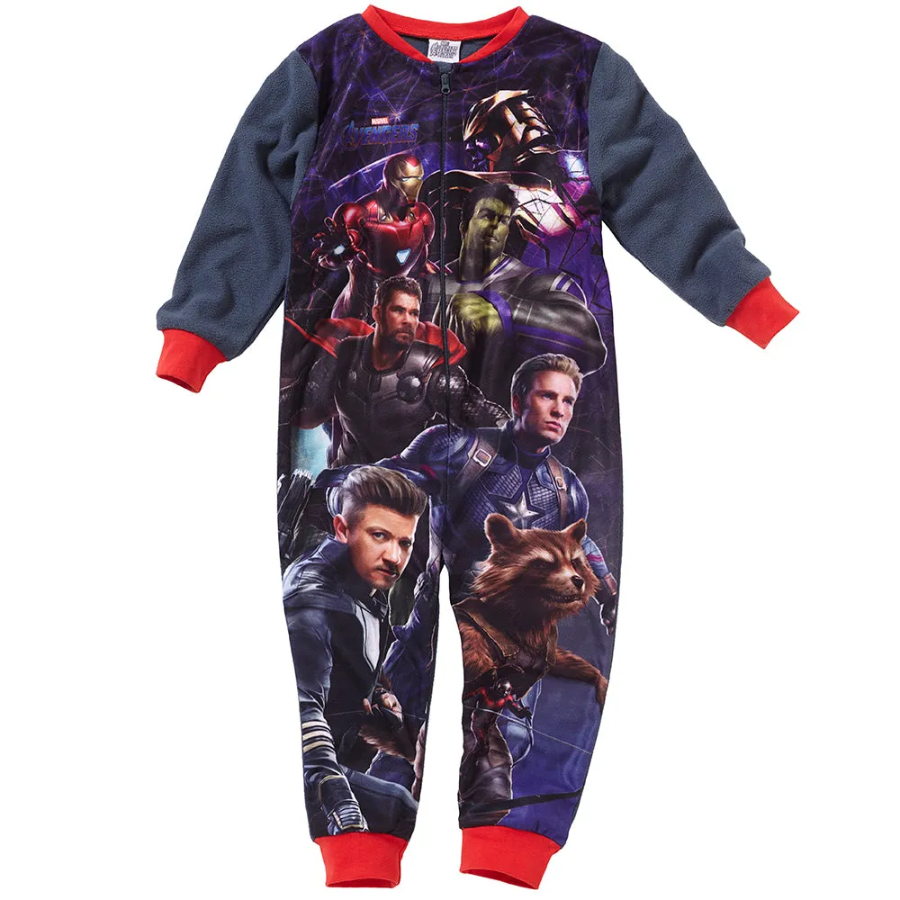 Avengers Fleece Onesie