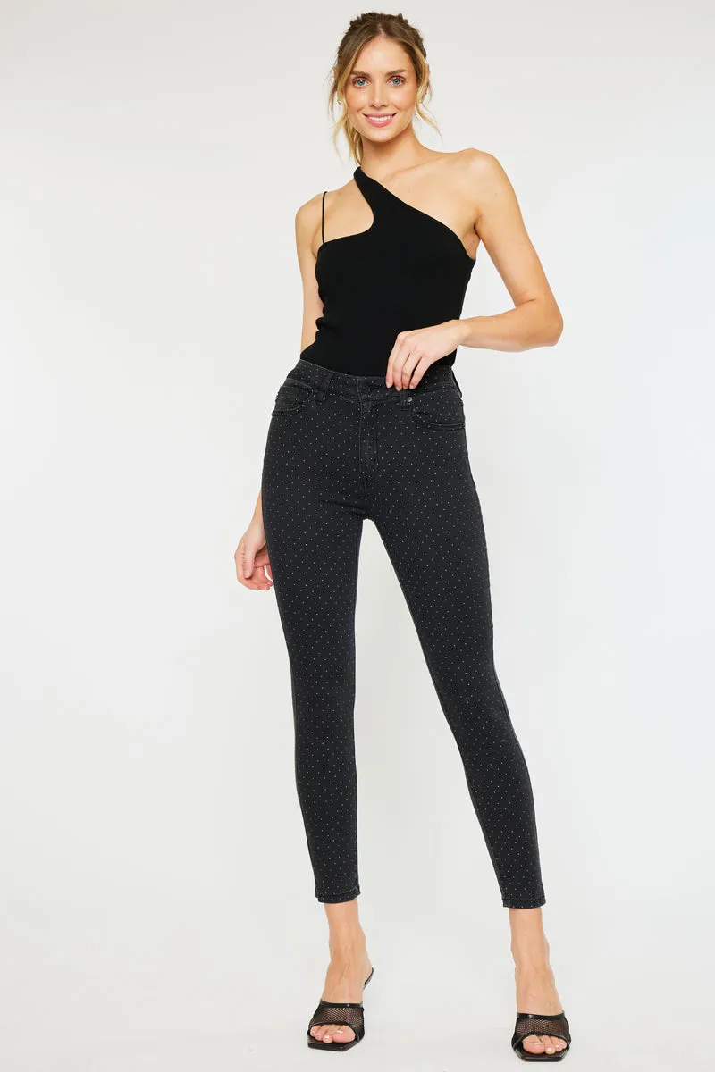 Avrielle High Rise Ankle Skinny Jeans