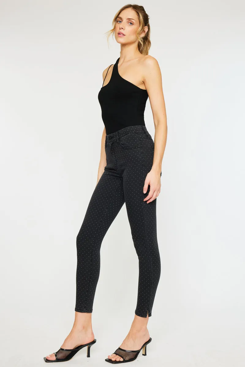 Avrielle High Rise Ankle Skinny Jeans