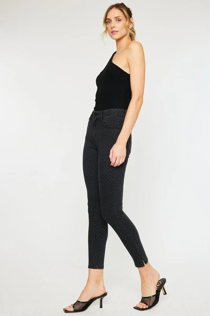 Avrielle High Rise Ankle Skinny Jeans