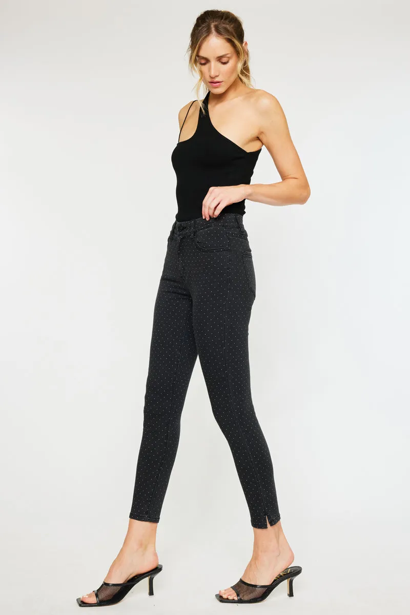 Avrielle High Rise Ankle Skinny Jeans