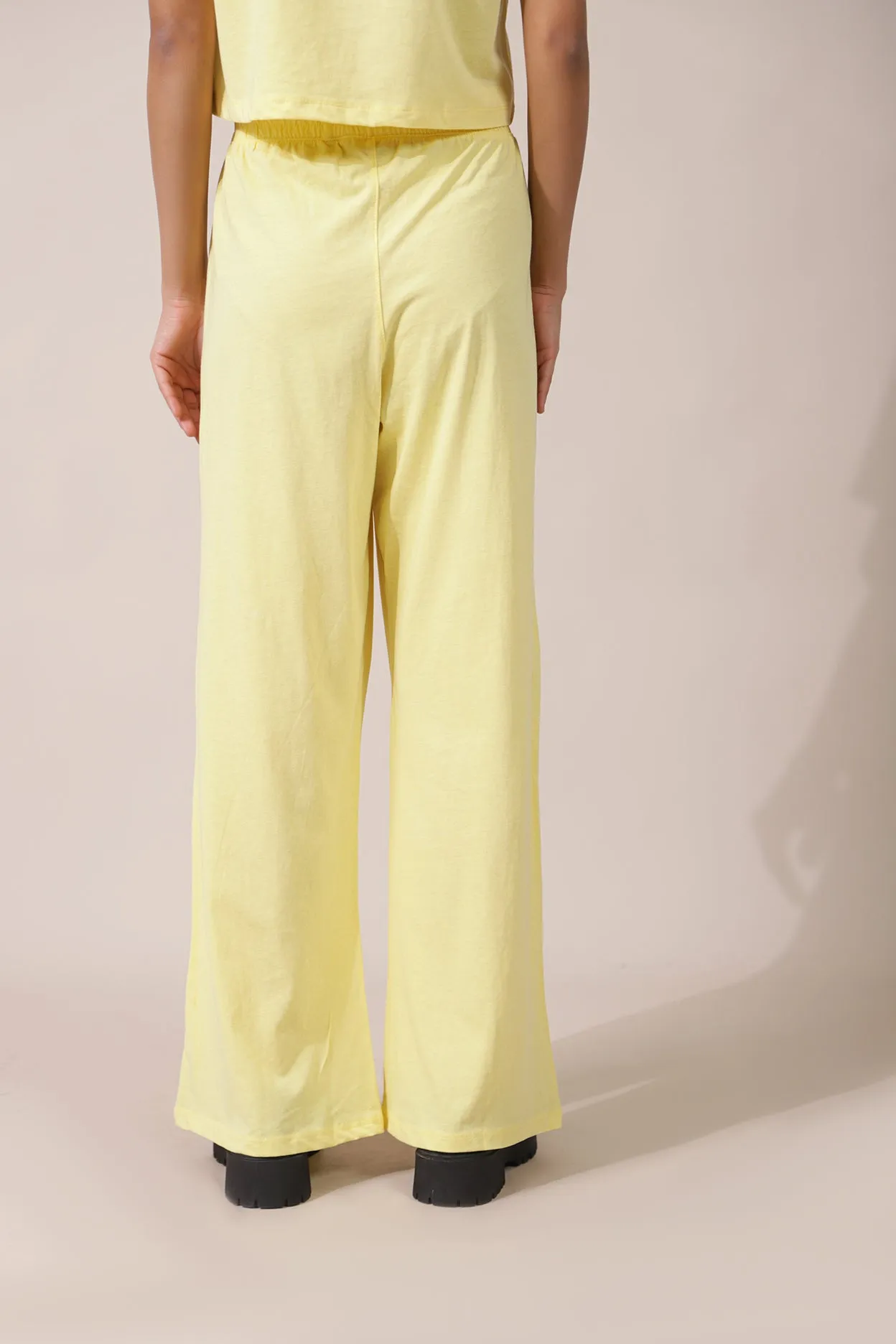 BASIC WIDE LEG TROUSER