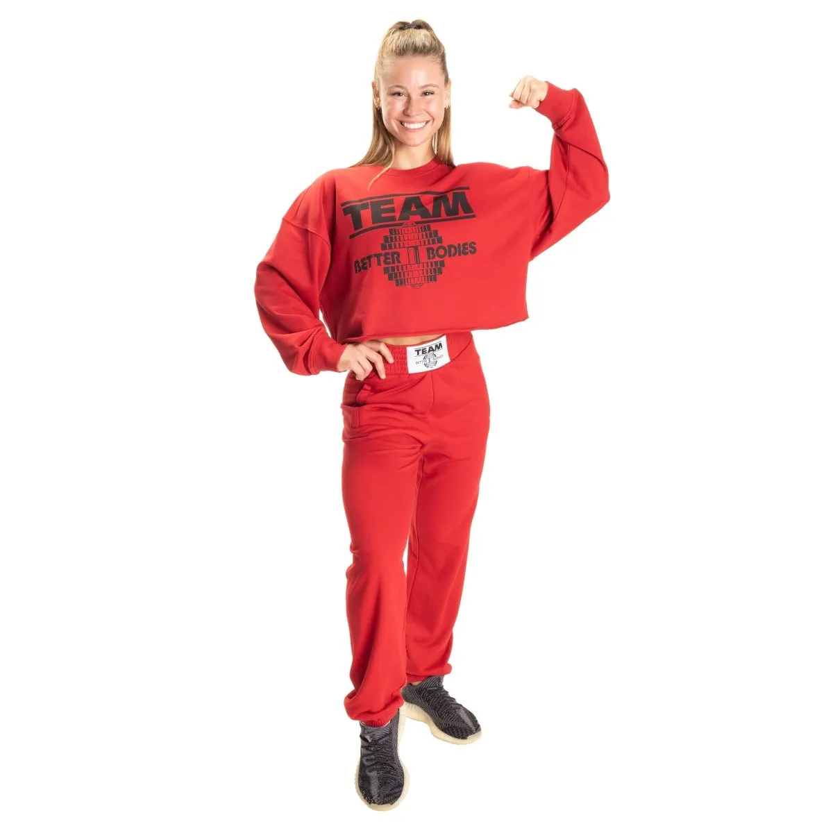 Better Bodies Highbridge Sweater - Chilli Red