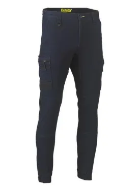 Bisley Flx And Move™ Stretch Denim Cargo Cuffed Pants BPC6335