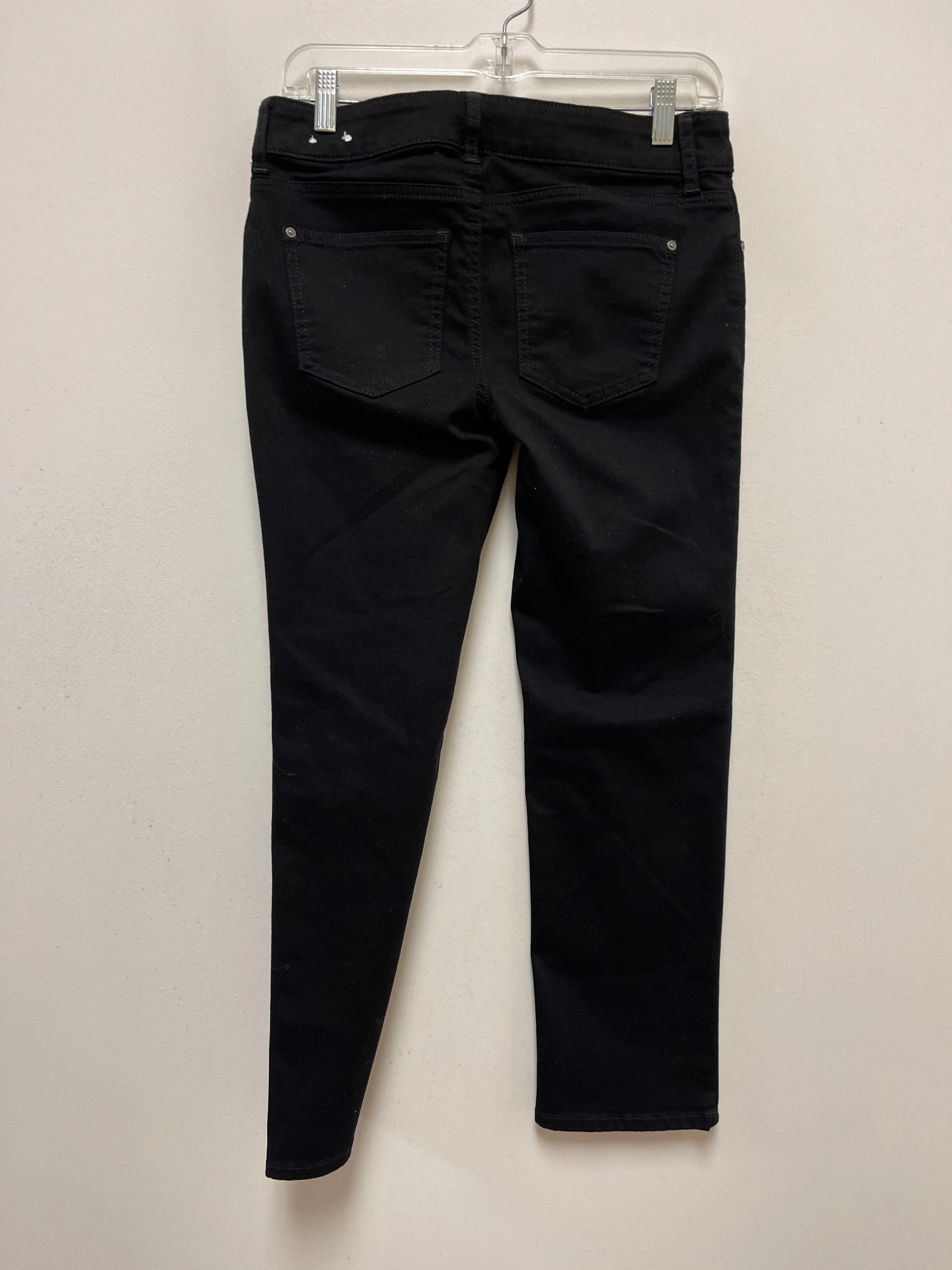 Black Denim Jeans Straight Chicos, Size 4