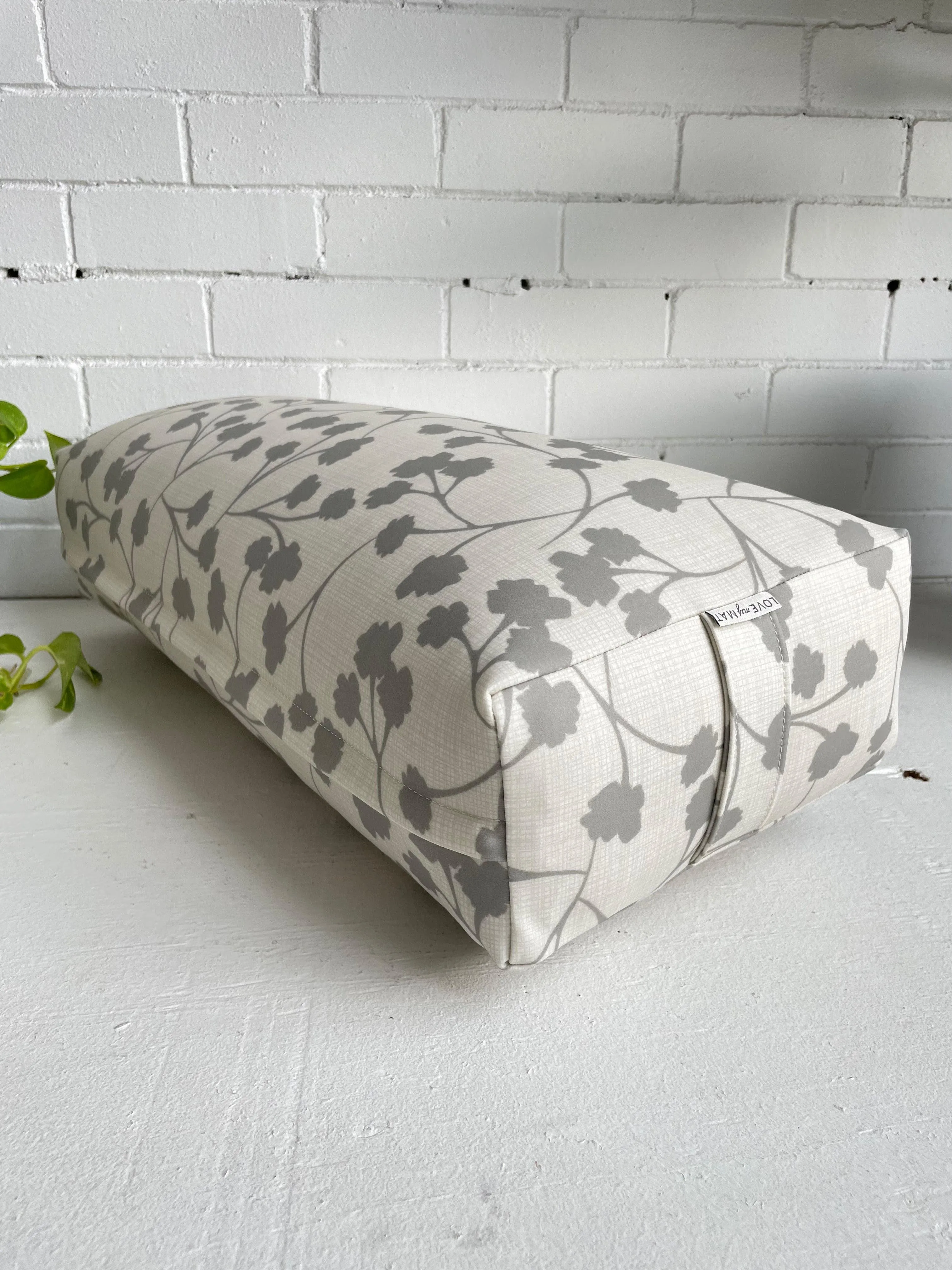 Blossom Traditional Vinyl Bolster