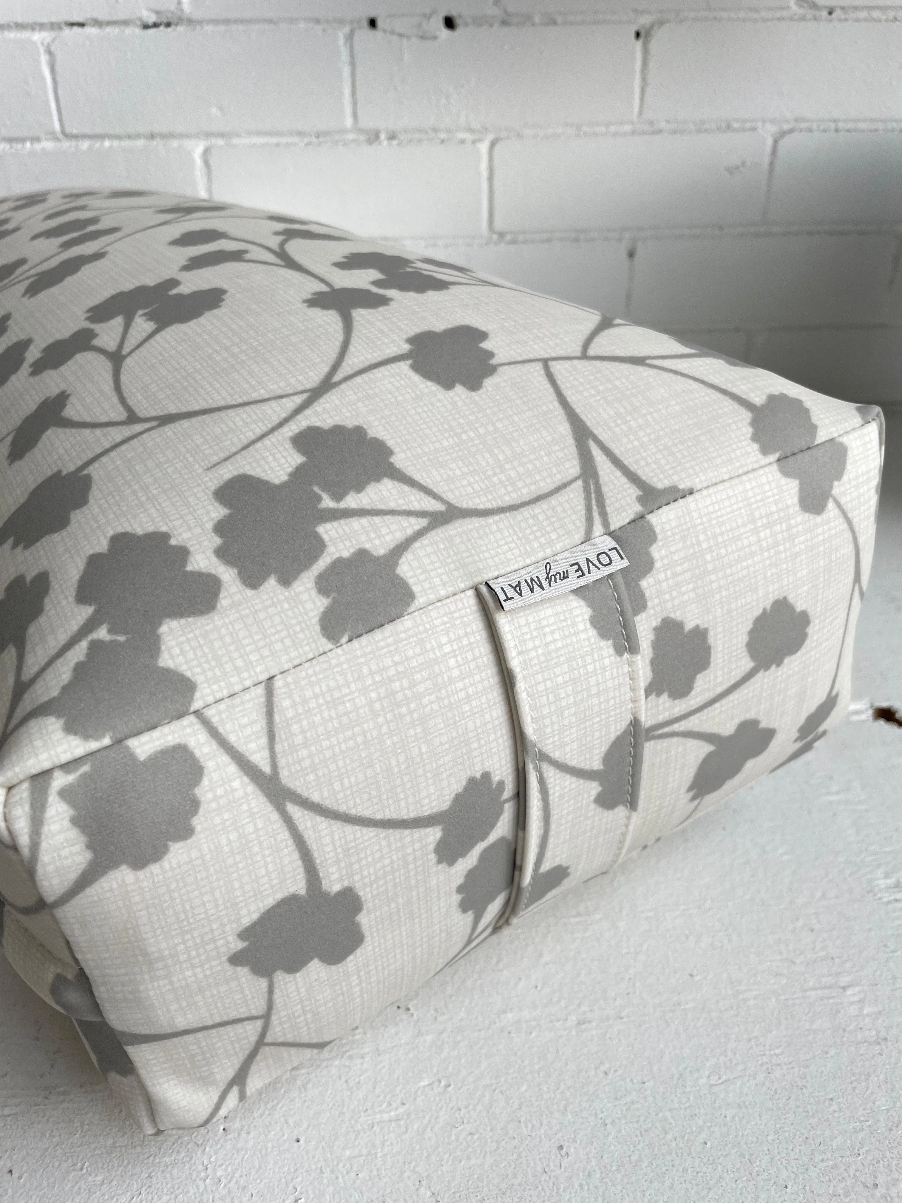 Blossom Traditional Vinyl Bolster