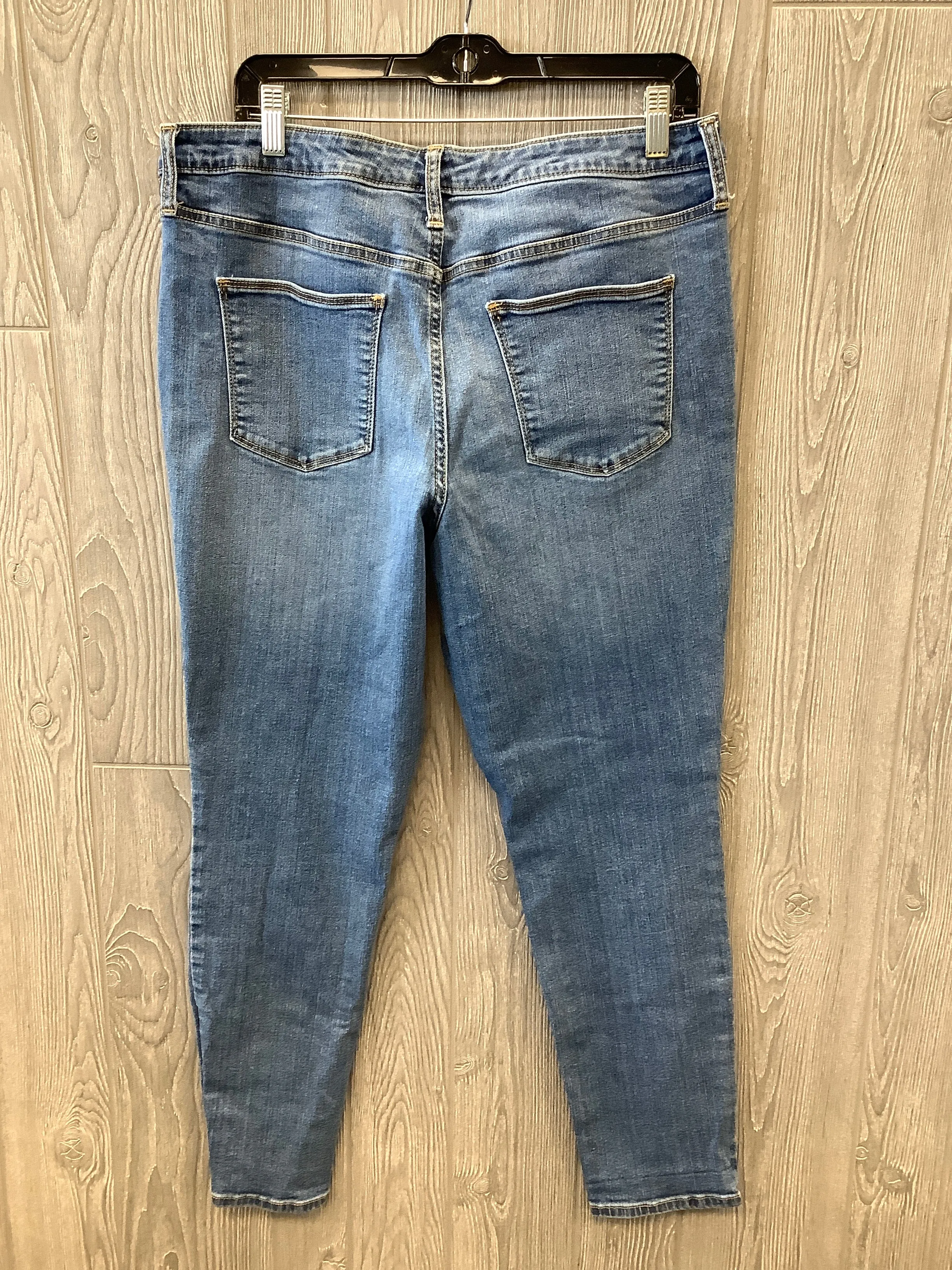 Blue Denim Jeans Skinny Universal Thread, Size 16