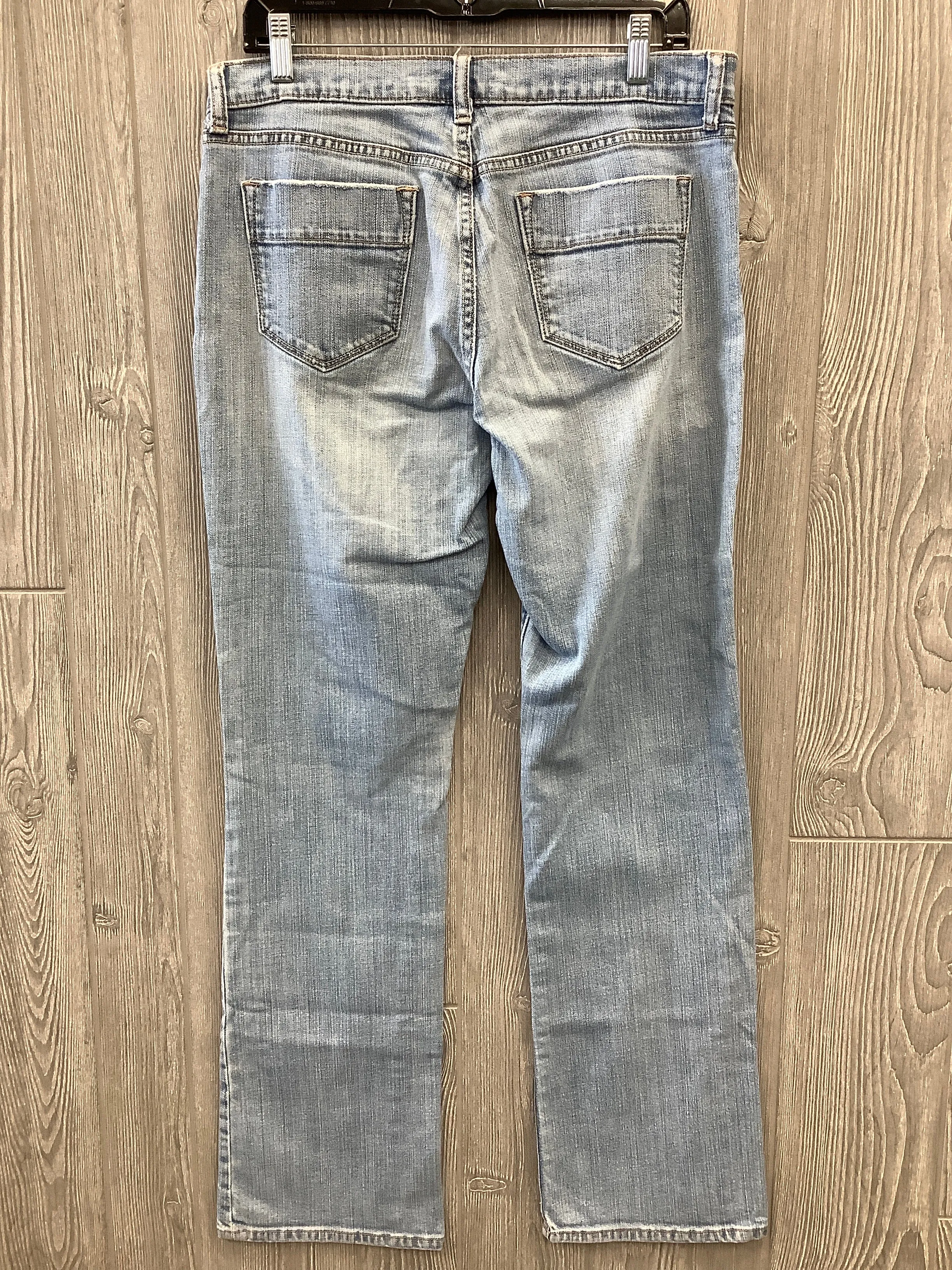 Blue Denim Jeans Straight Clothes Mentor, Size 10