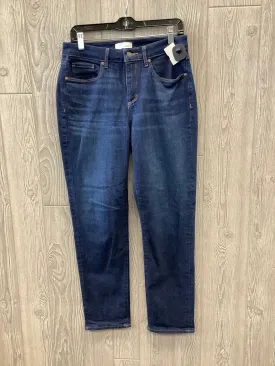 Blue Denim Jeans Straight Loft, Size 6