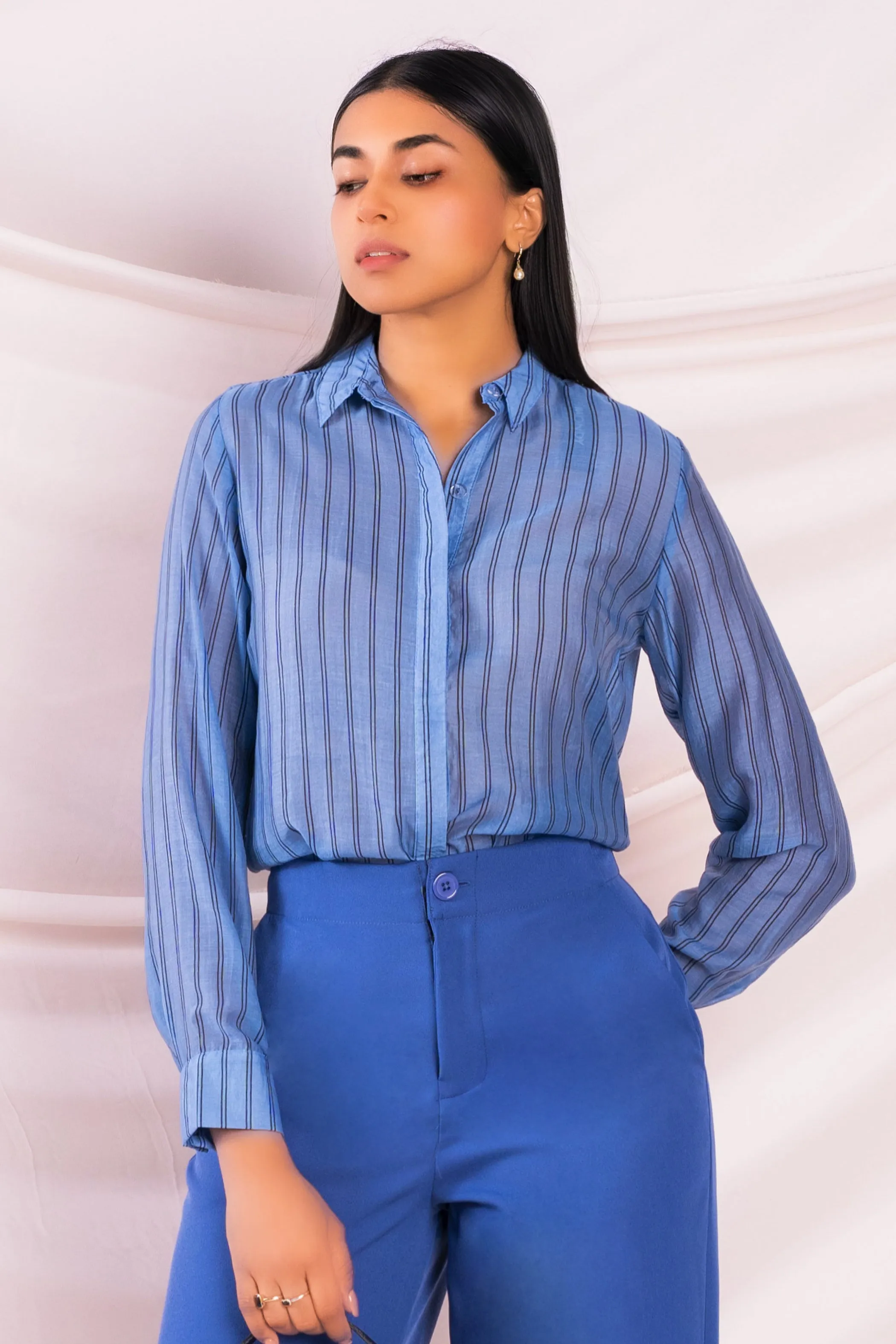 Blue Stripe Shirt