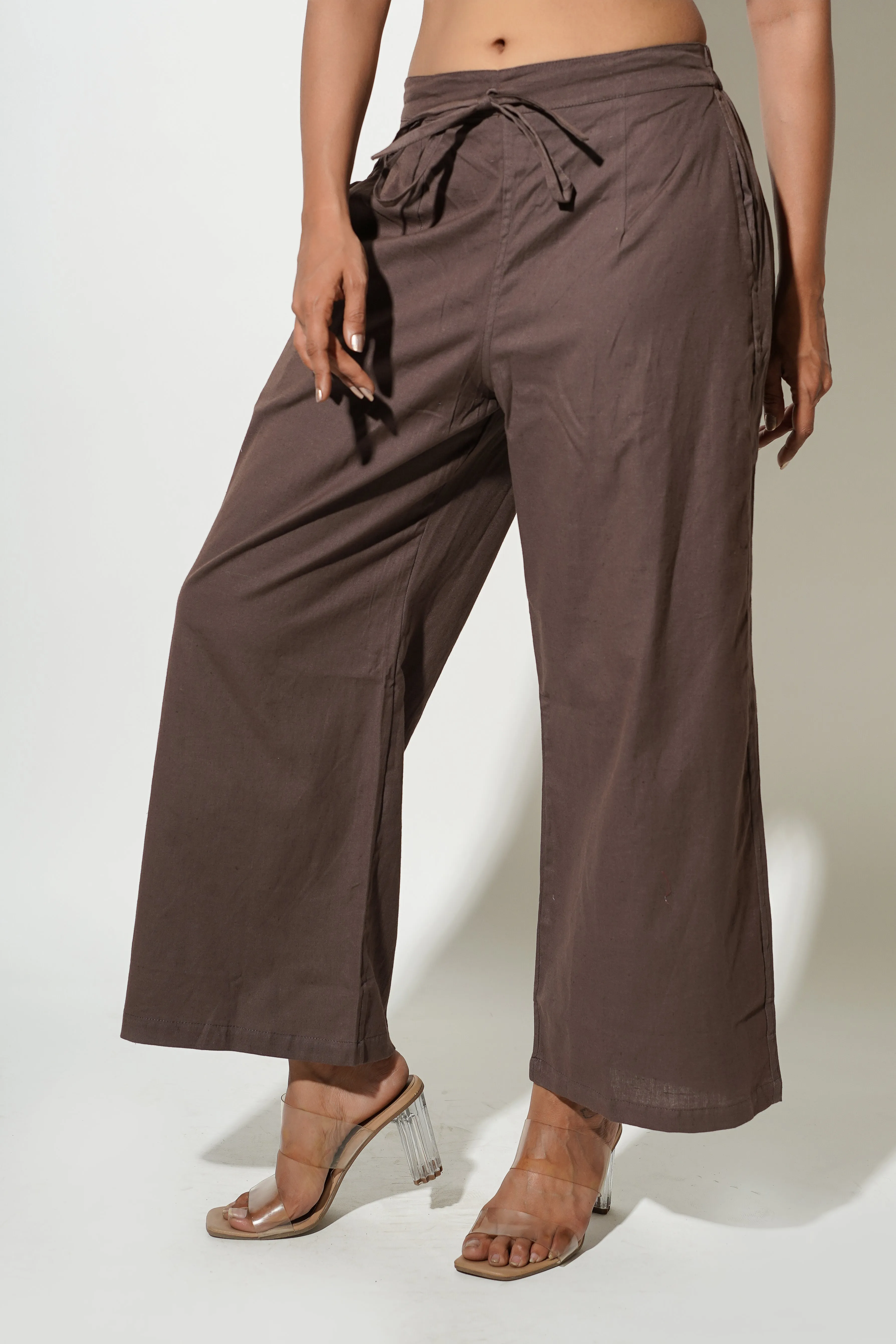 Burgundy Women's Trousers