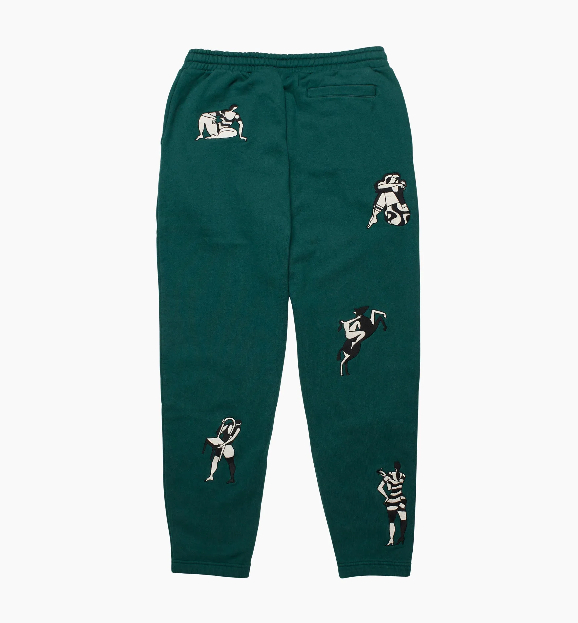 Parra Pine Green Life Experience Sweatpants