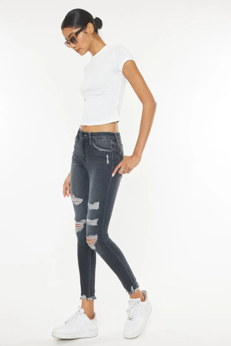 Calista High Rise Ankle Skinny Jeans