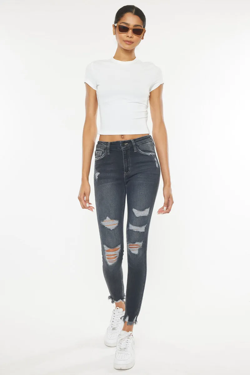 Calista High Rise Ankle Skinny Jeans