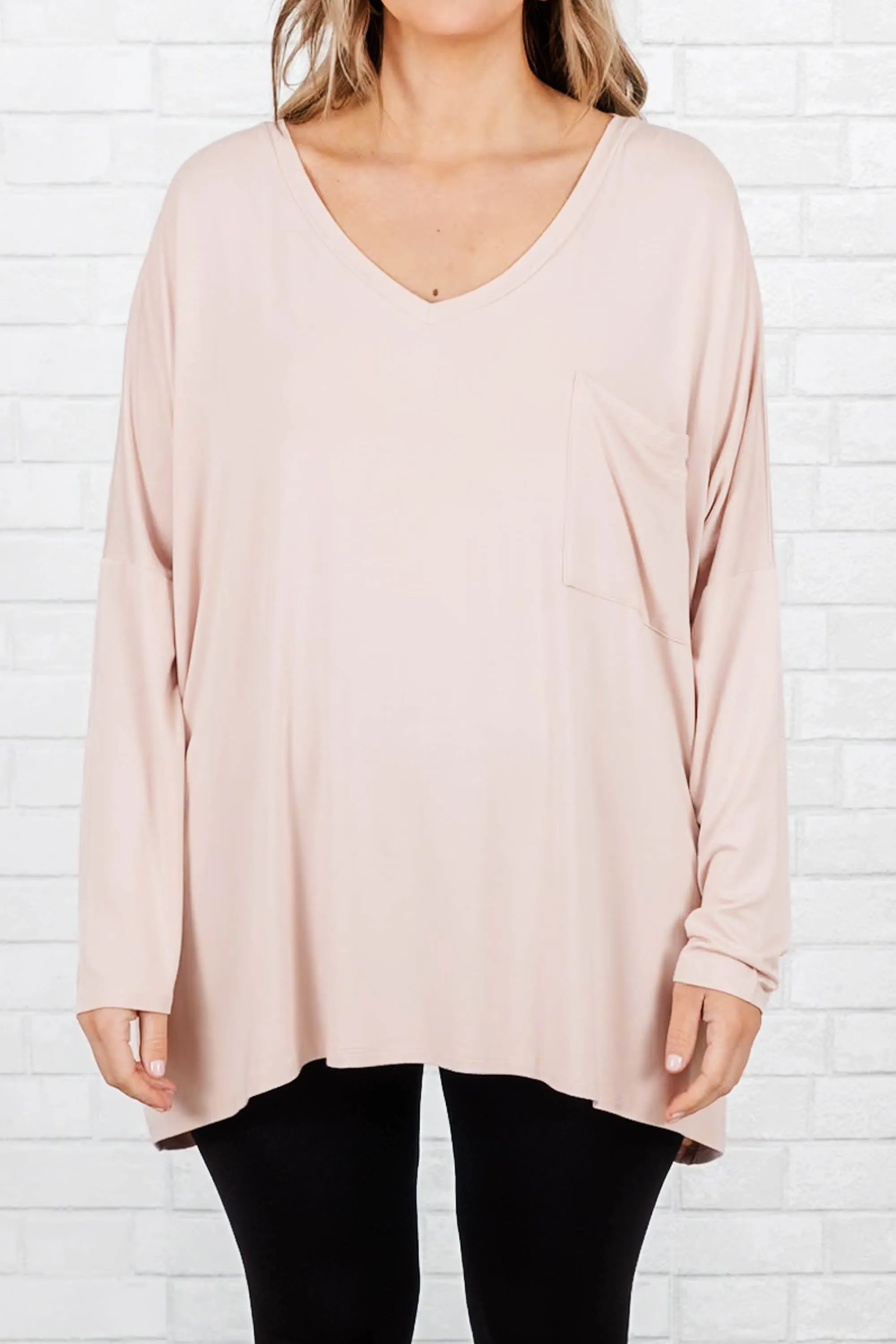 Call Me Today Top, Dusty Blush