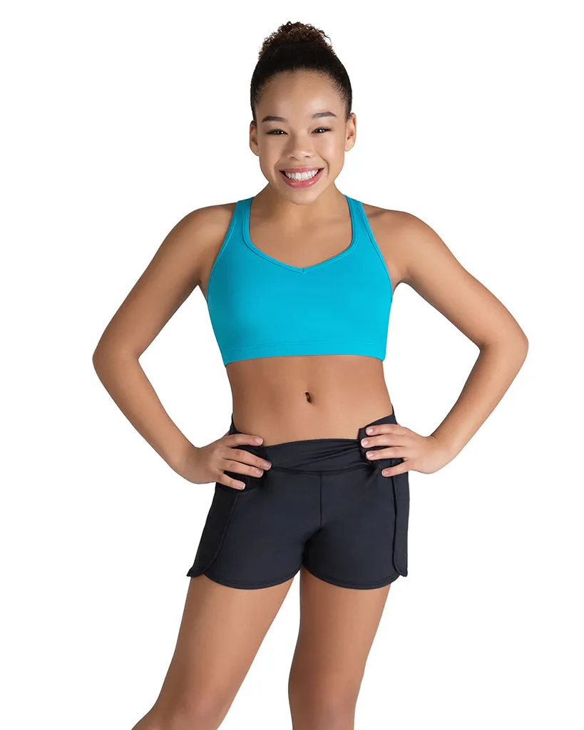 Capezio Shorts With Built In Brief - SE1081W Womens