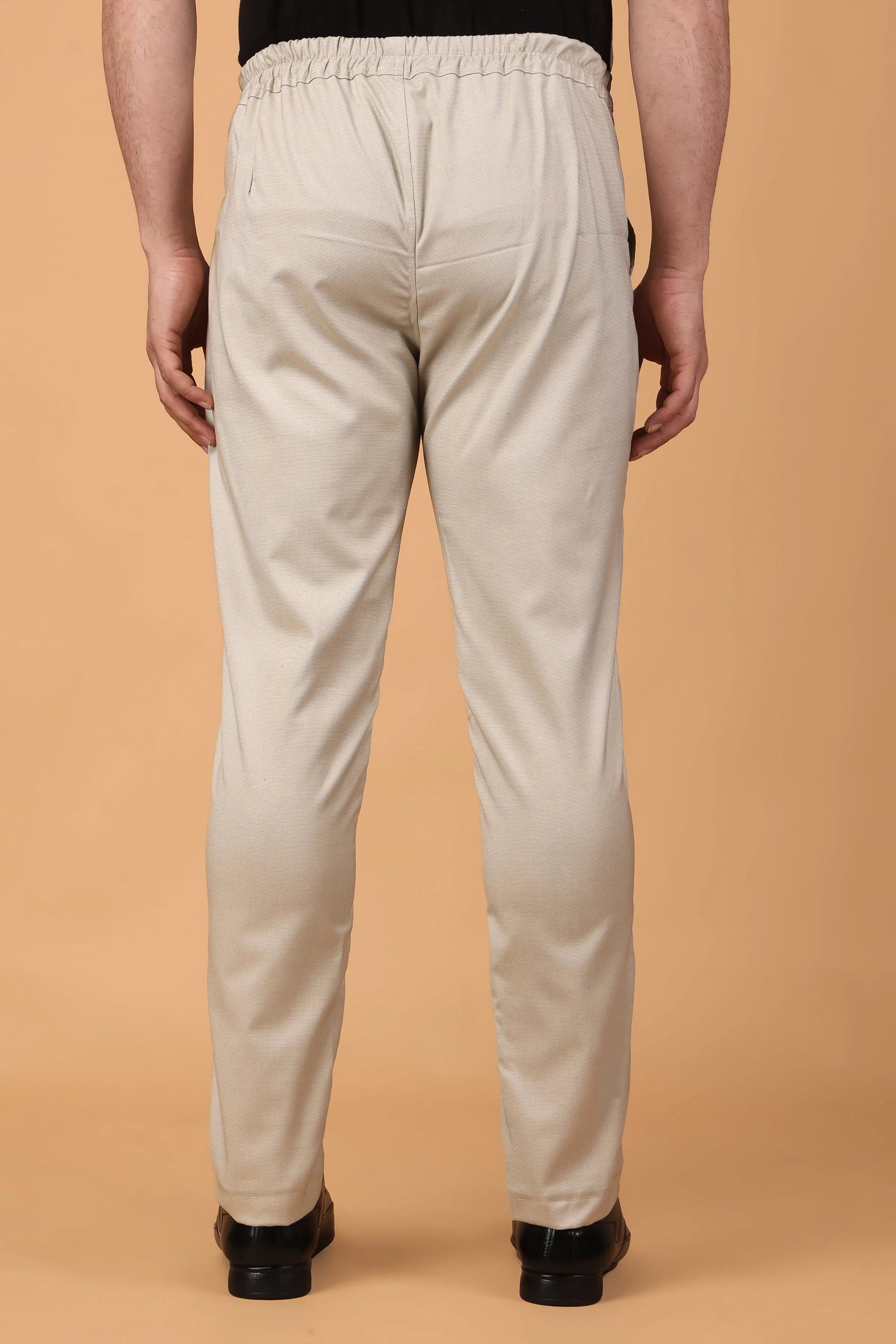 Caramel Comfort Fit Formal Trouser