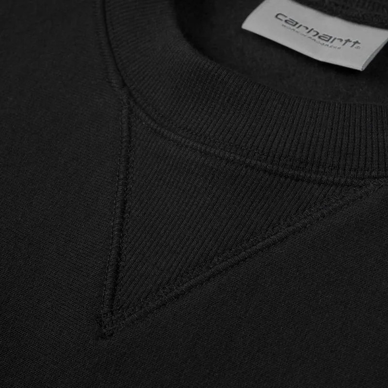 Carhartt American Script Sweat Black