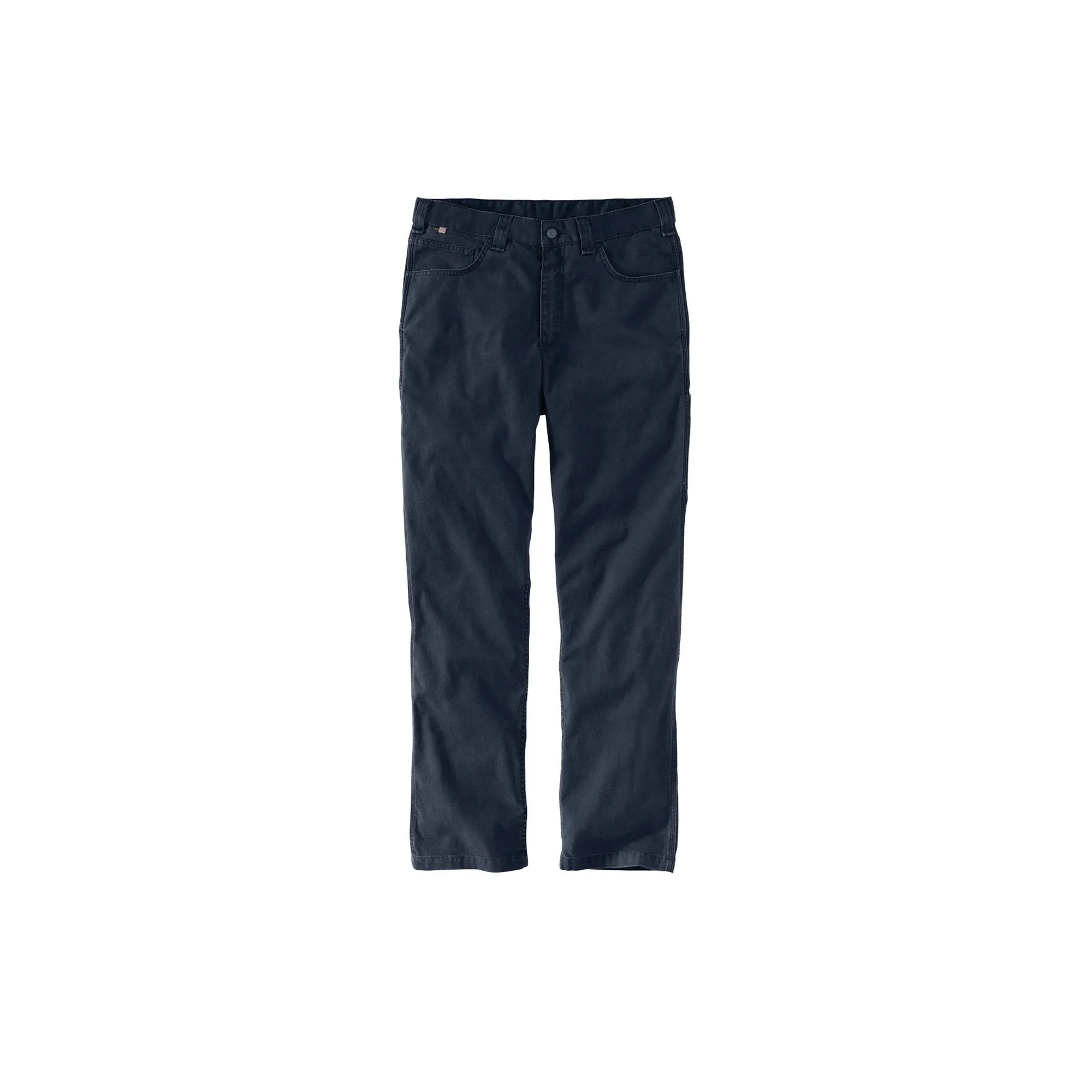 Carhartt FR Rugged Flex Relaxed Fit Canvas 5-Pocket Work Pant Navy