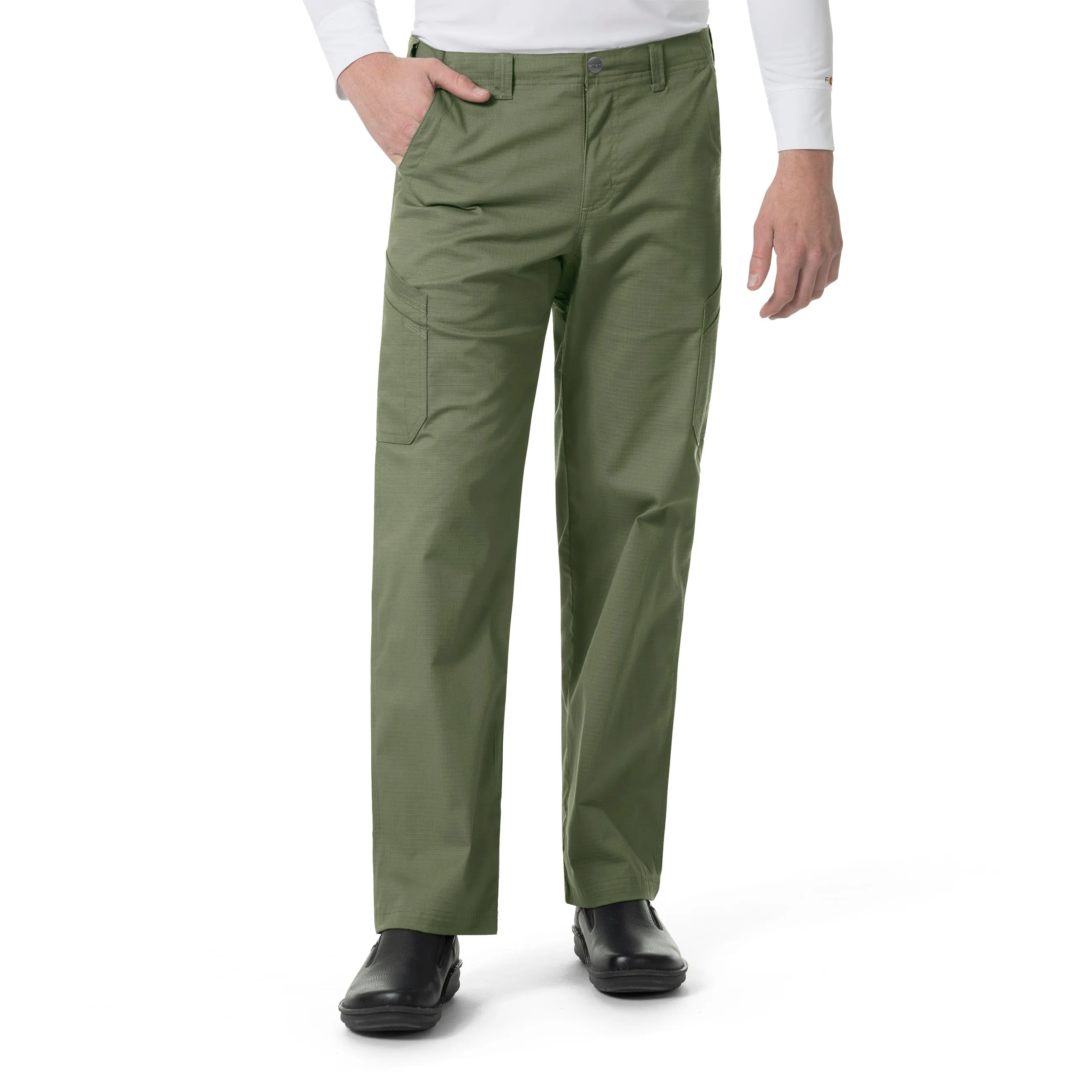 Carhartt RUGGED FLEX RIPSTOP - Men's Straight Fit Multi-Cargo Scrub Pant C56418