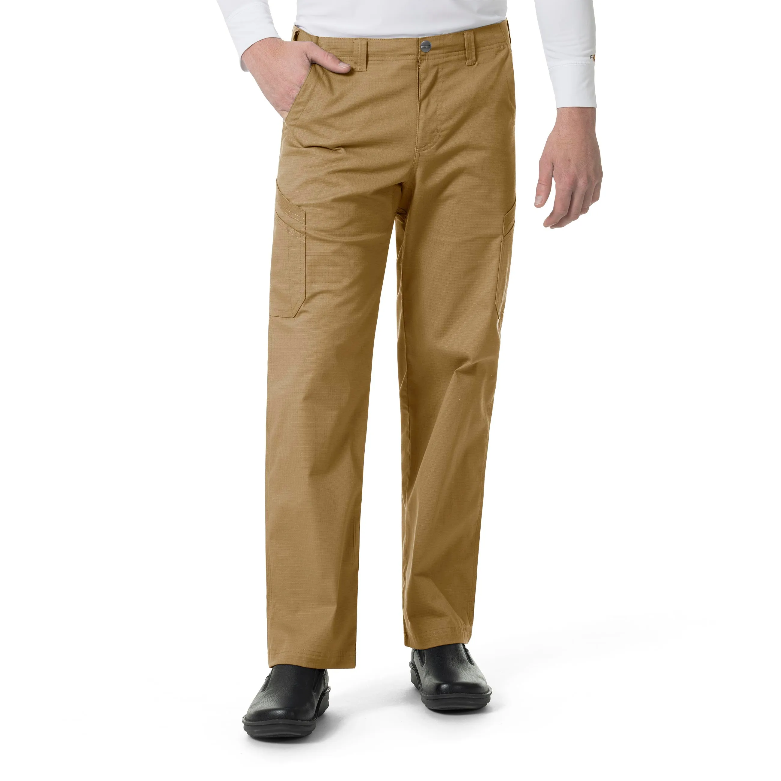 Carhartt RUGGED FLEX RIPSTOP - Men's Straight Fit Multi-Cargo Scrub Pant C56418