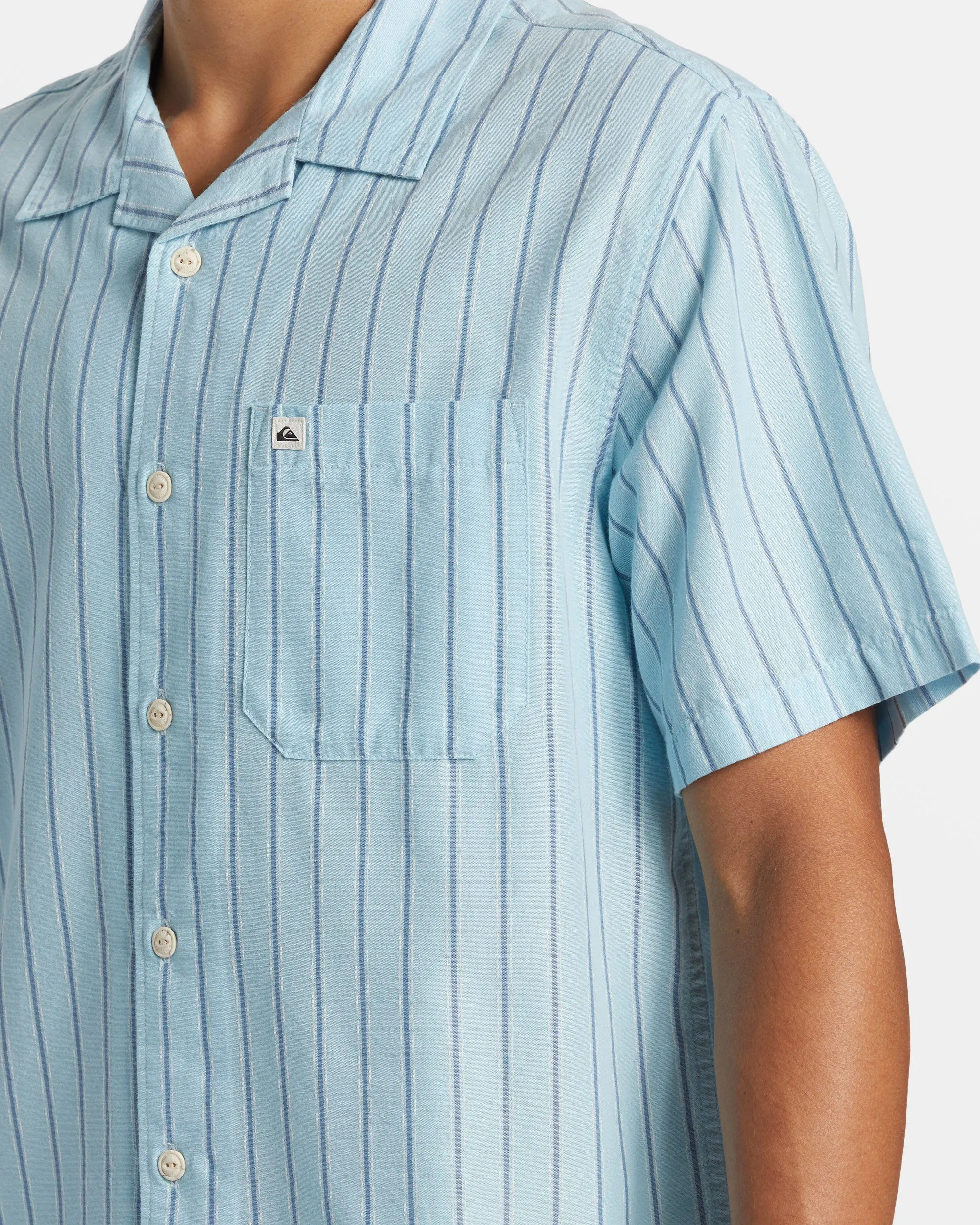 Casa Casual Short Sleeve Shirt - Airy Blue Casa Ss