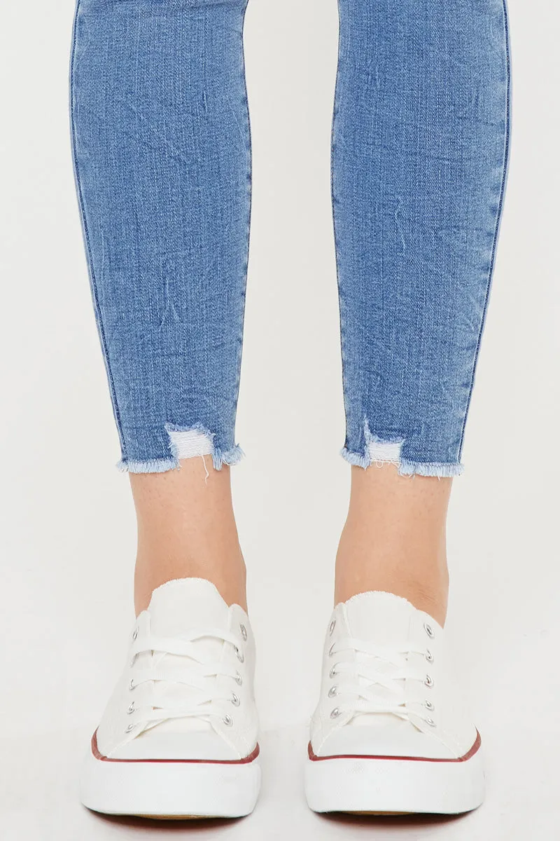 Cecilia High Rise Ankle Skinny Jeans