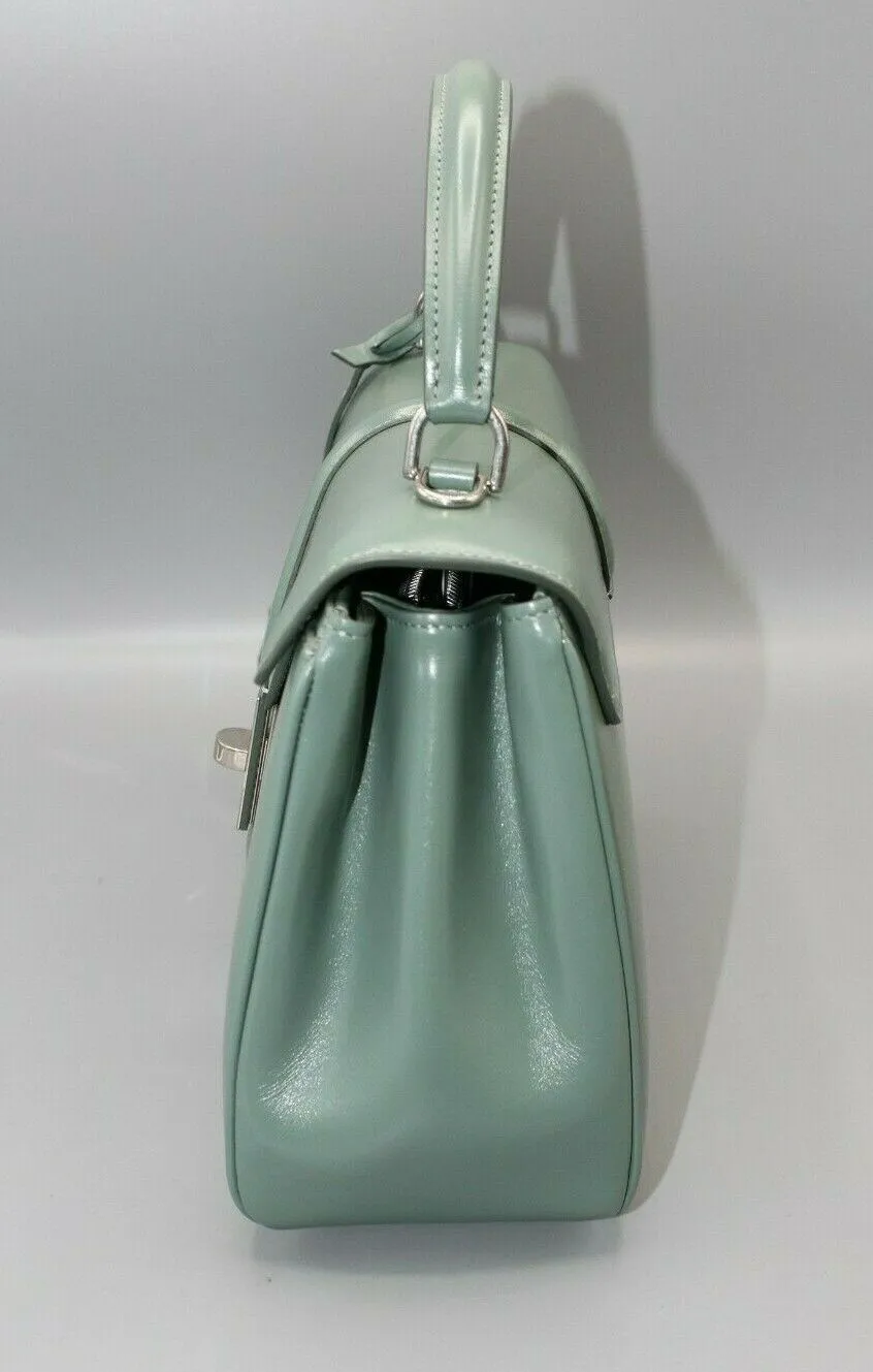 Celine 16 Bag Womens Medium in Celadon Satinated Calfskin 188003BEY.29CN