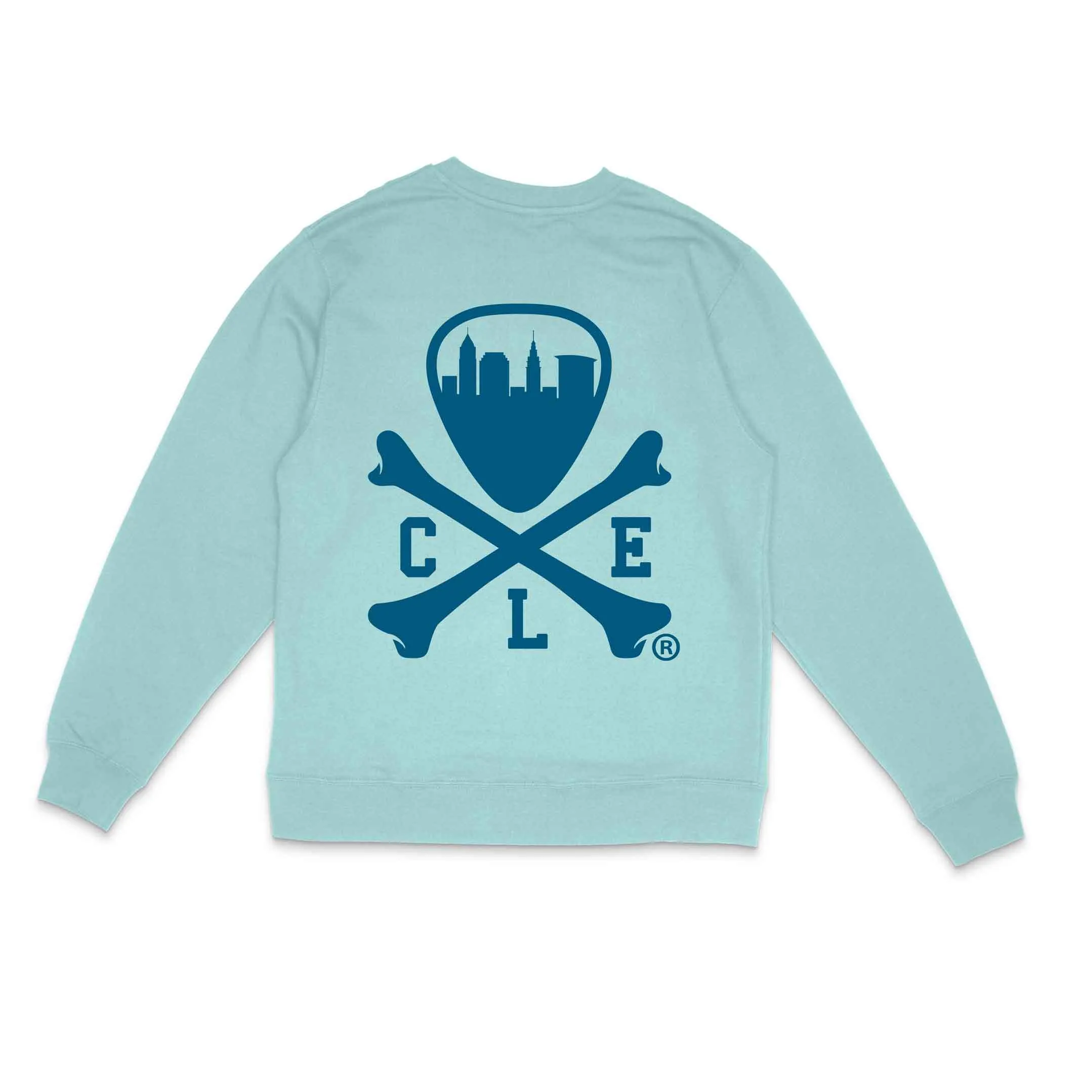 CLE Logo - Unisex Crewneck Sweatshirt - Pigment Mint