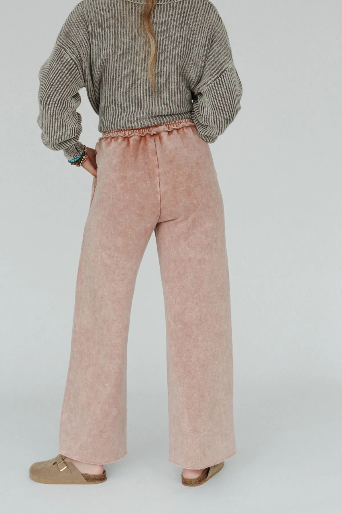 Cozy Cloud Lounge Pants - Rust