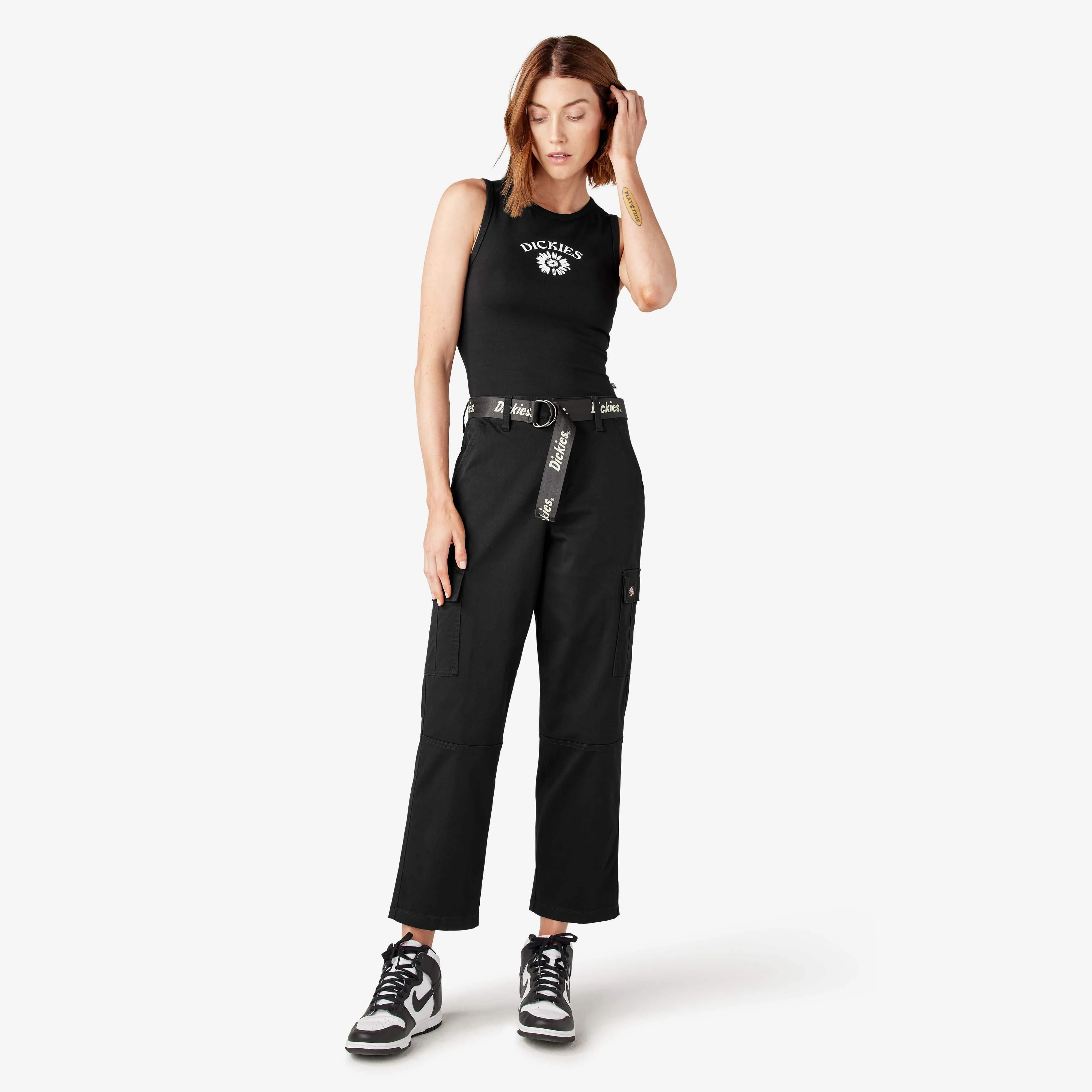 Cropped Cargo Pants